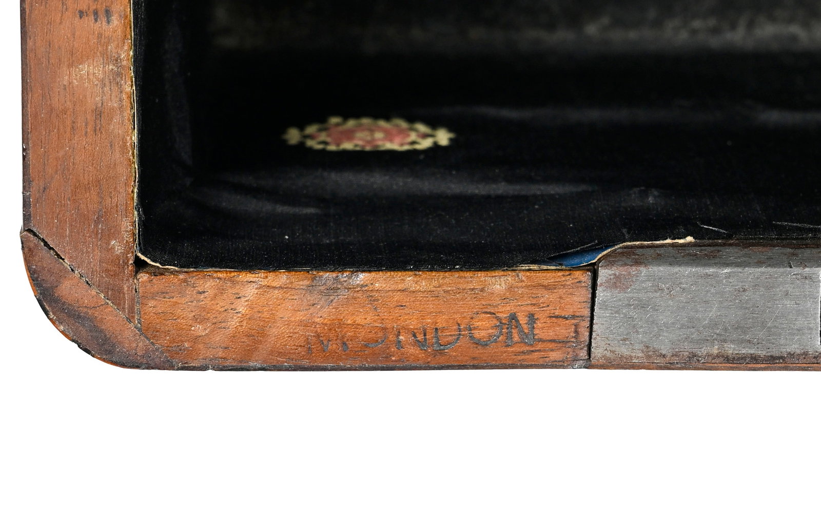 Coffret portable en marqueterie à l'talienne, par François Mondon (1694-1770), estampille  - 17