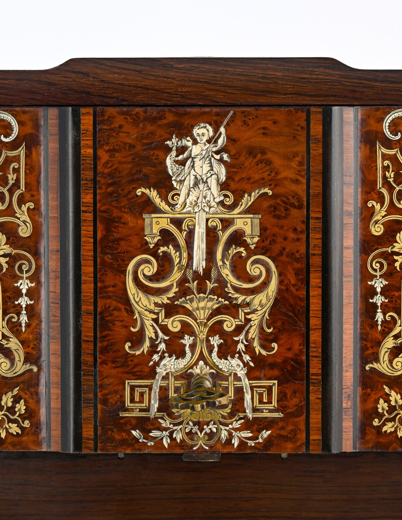 Cave à liqueur d'époque Napoléon III, par R. Guyot à Paris, vers 1870, coffret e - 9