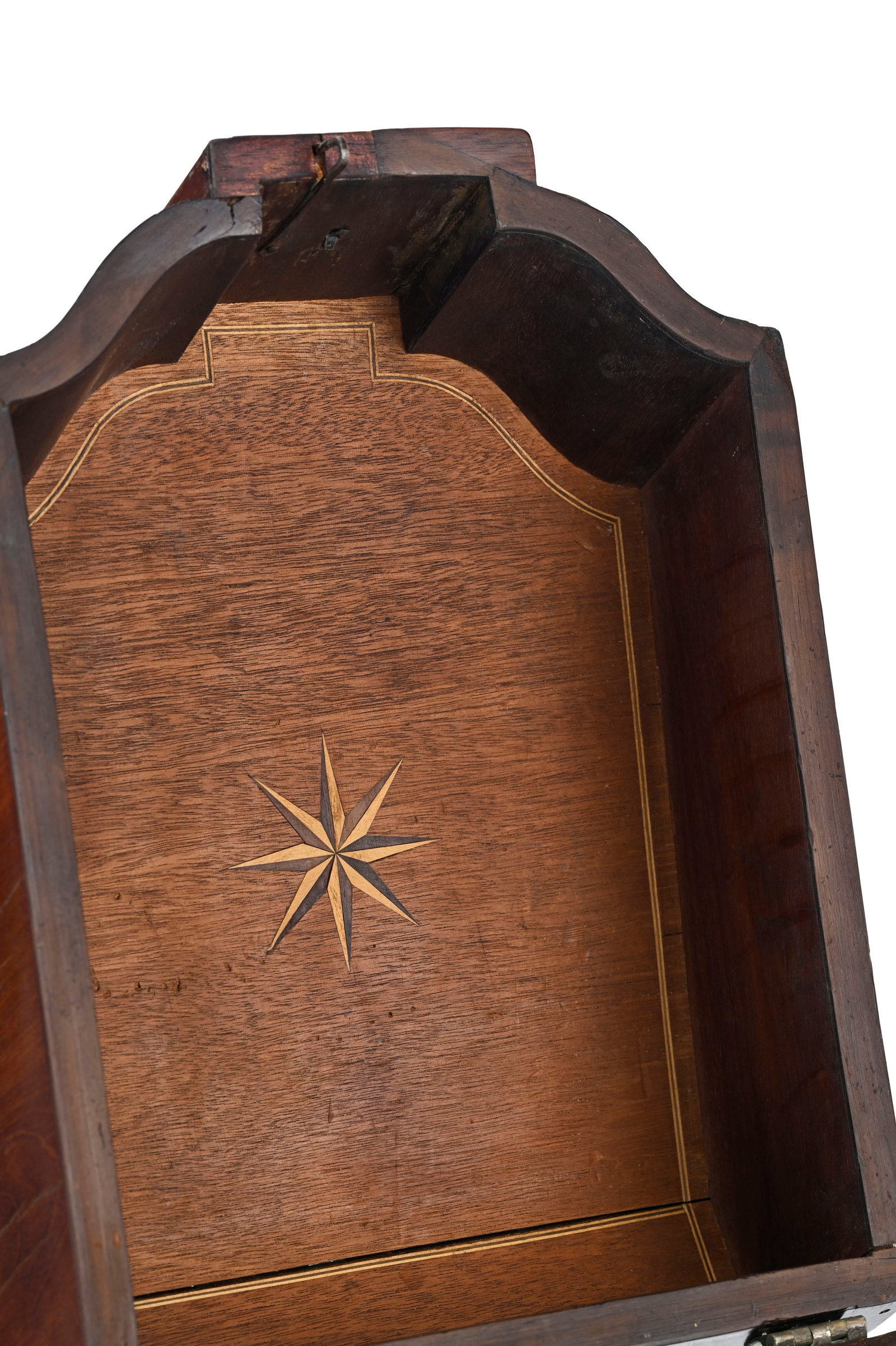 Coffret à ménagère de style George III, XIXe s., en acajou, placage d'acajou et marqu - 4
