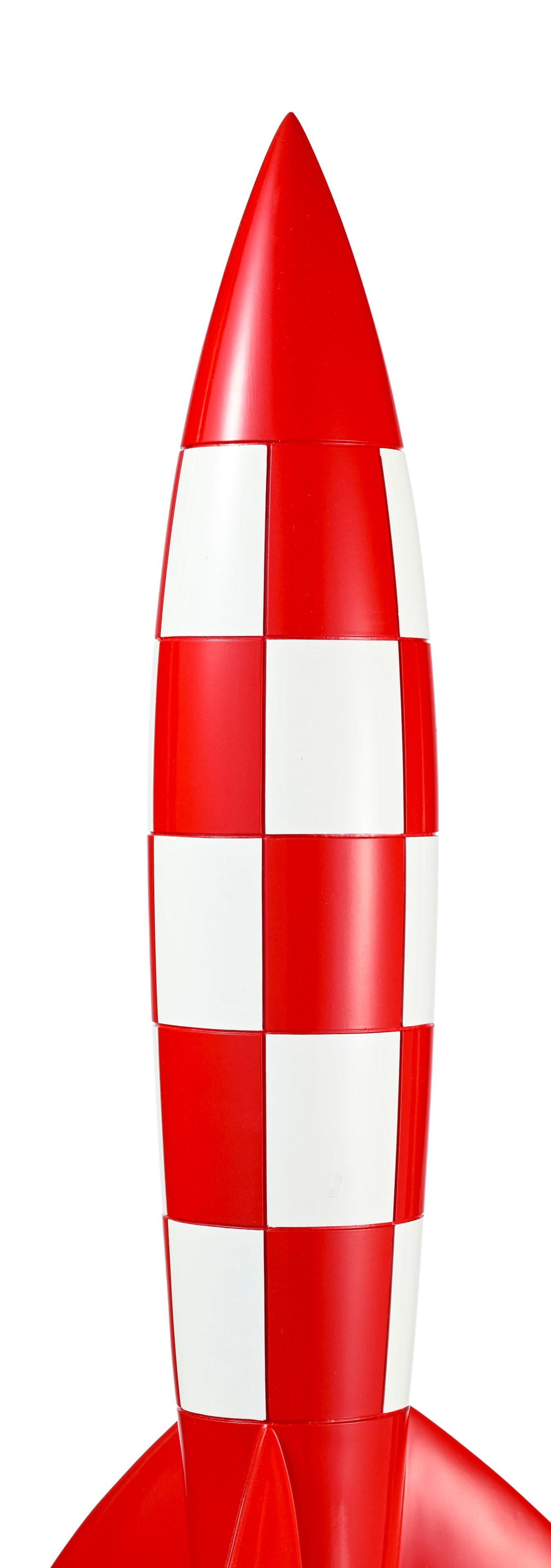 Tintin, "Fusée lunaire", par Hergé/Moulinsart, figurine en résine polychrome, 2018, h - 3