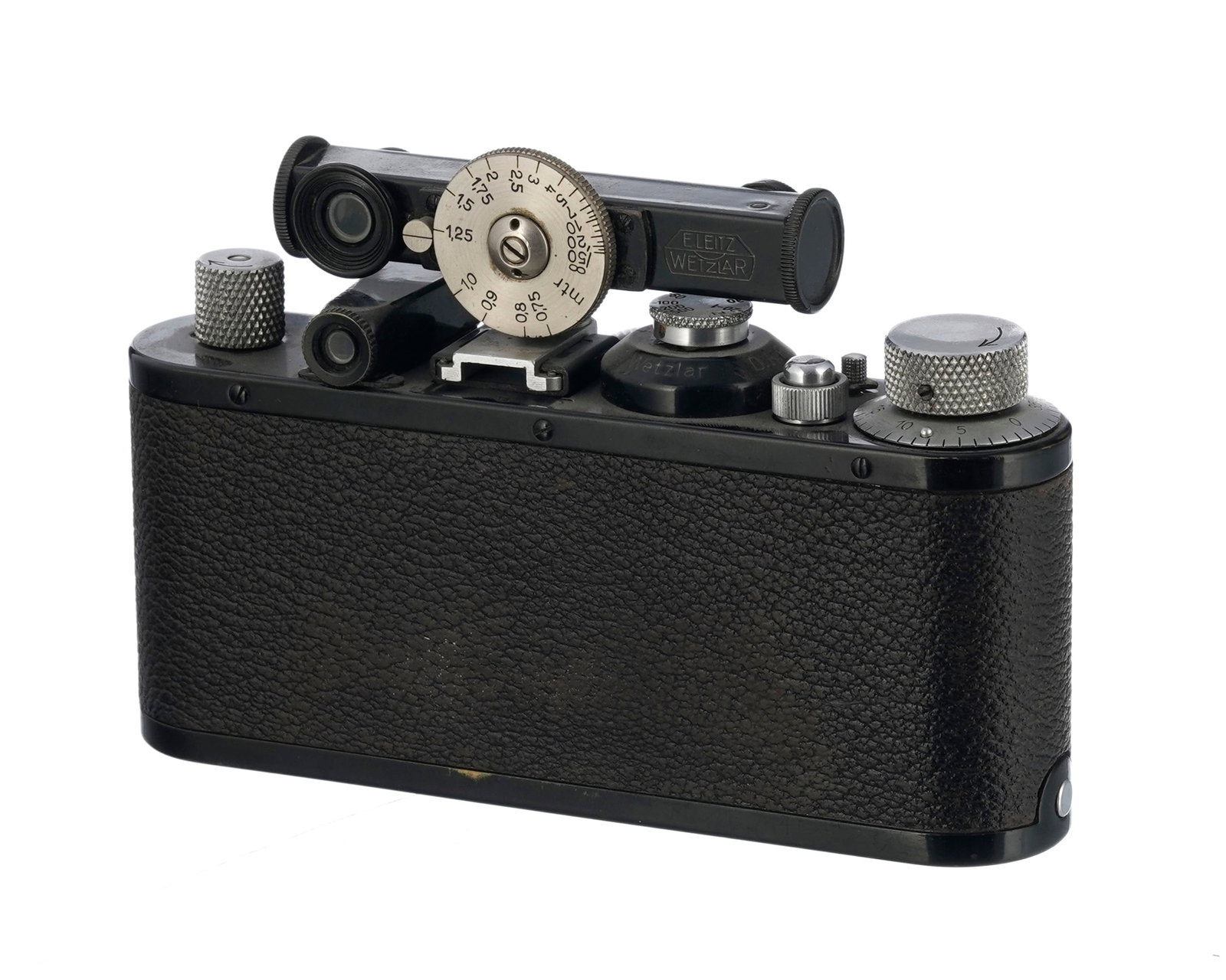 Leica et Leitz Wetzlar, Allemagne, modèle Standard noir de type E à objectif interchangeab - 3