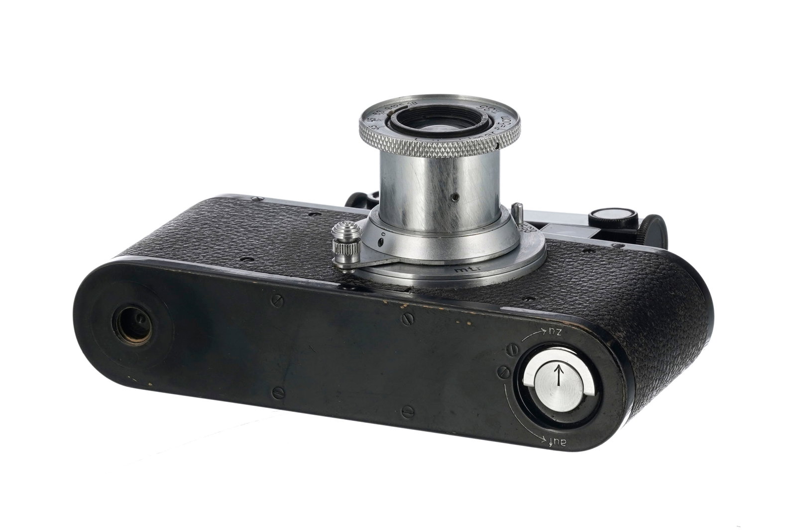 Leica et Leitz Wetzlar, Allemagne, modèle Standard noir de type E à objectif interchangeab - 5
