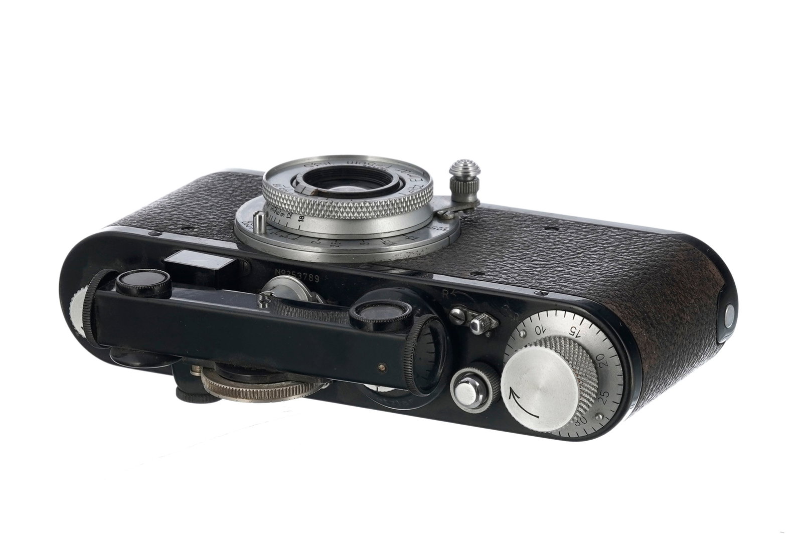 Leica et Leitz Wetzlar, Allemagne, modèle Standard noir de type E à objectif interchangeab - 6