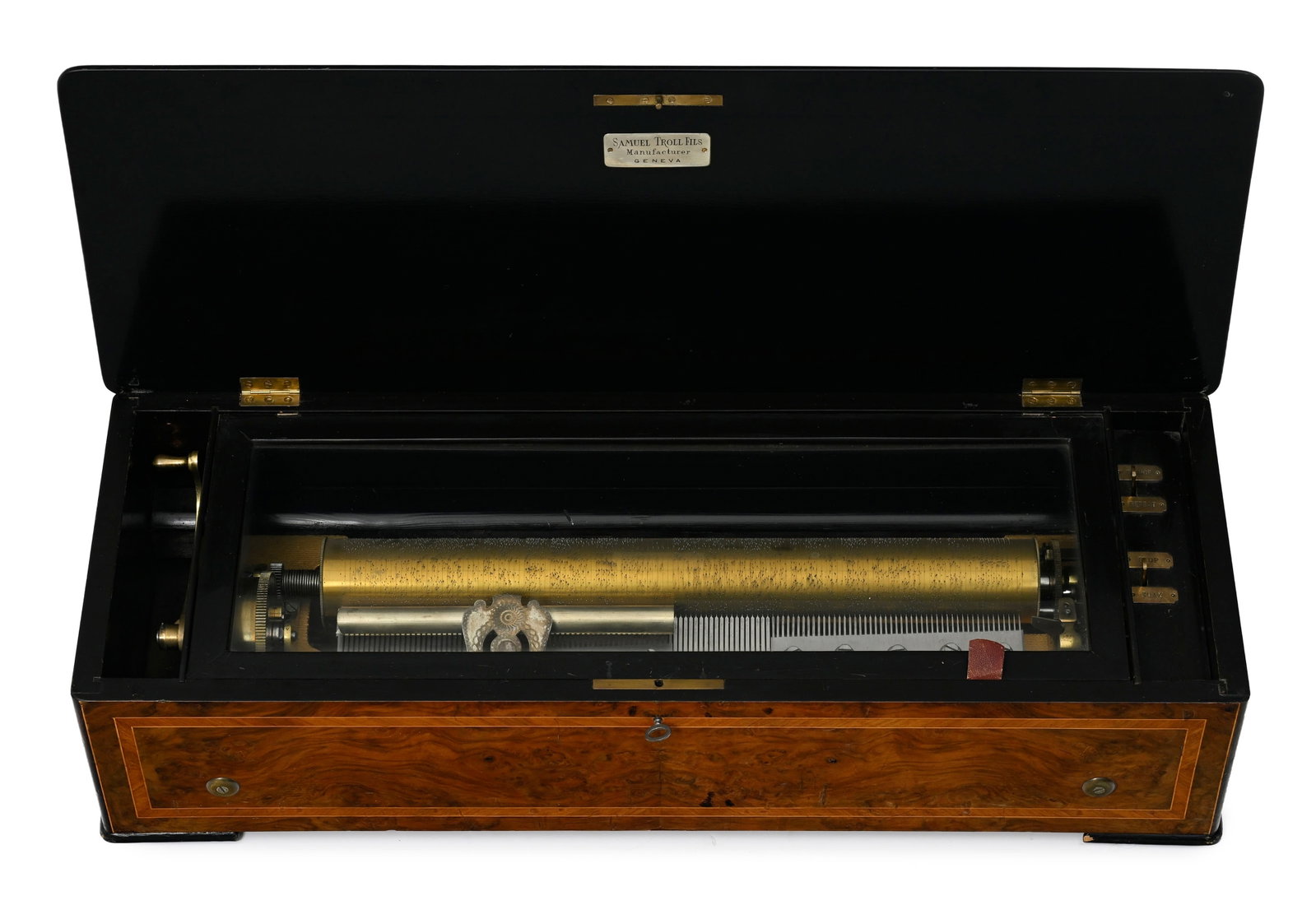 Boite à musique par Samuel Troll & Fils à Genève, dernier 1/4 du XIXe s., remontage p - 3