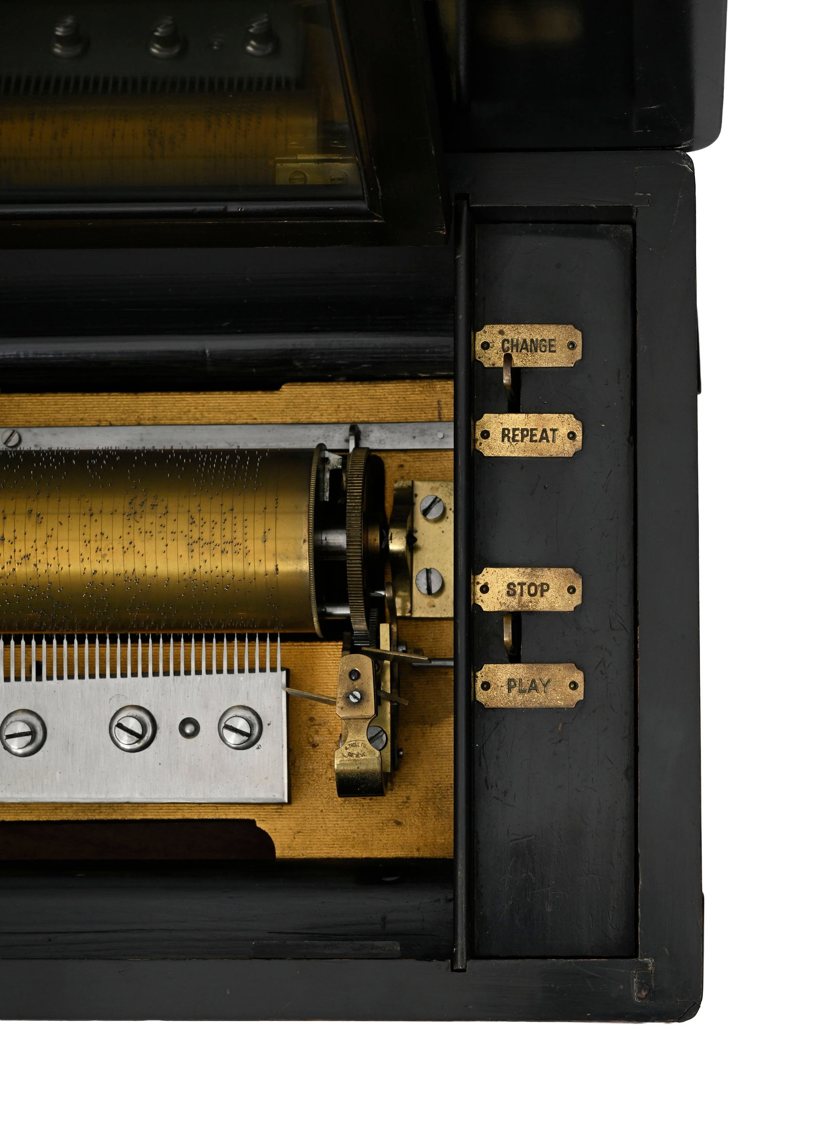 Boite à musique par Samuel Troll & Fils à Genève, dernier 1/4 du XIXe s., remontage p - 9
