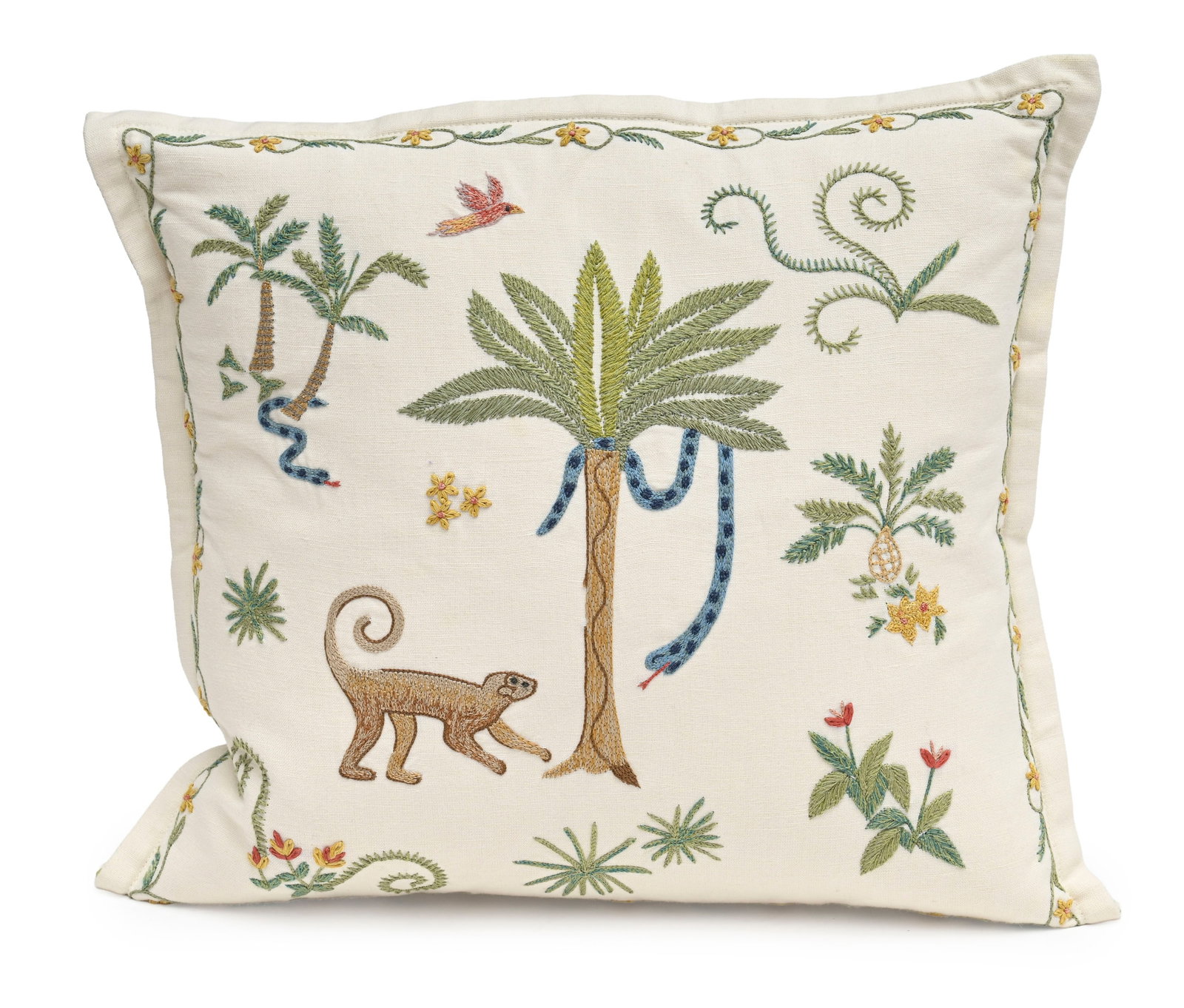 Ensemble de 5 coussins par la maison Chelsea Textile London, XXIe s., à décor d'animaux et - 3