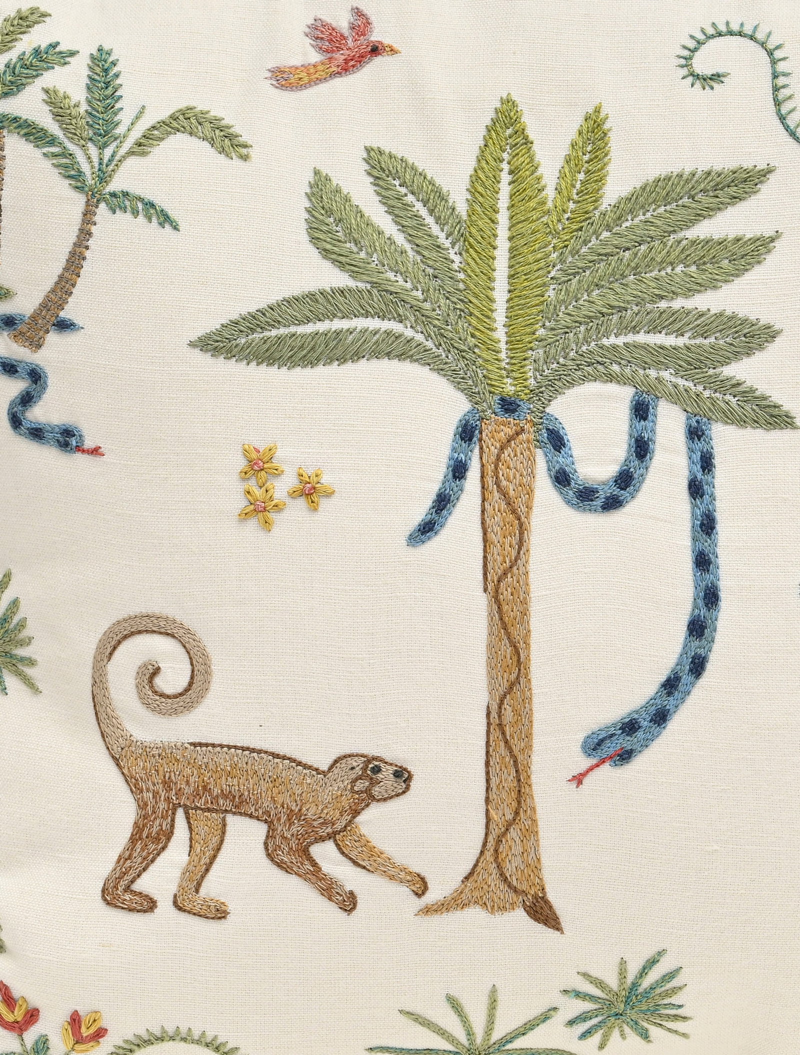Ensemble de 5 coussins par la maison Chelsea Textile London, XXIe s., à décor d'animaux et - 7