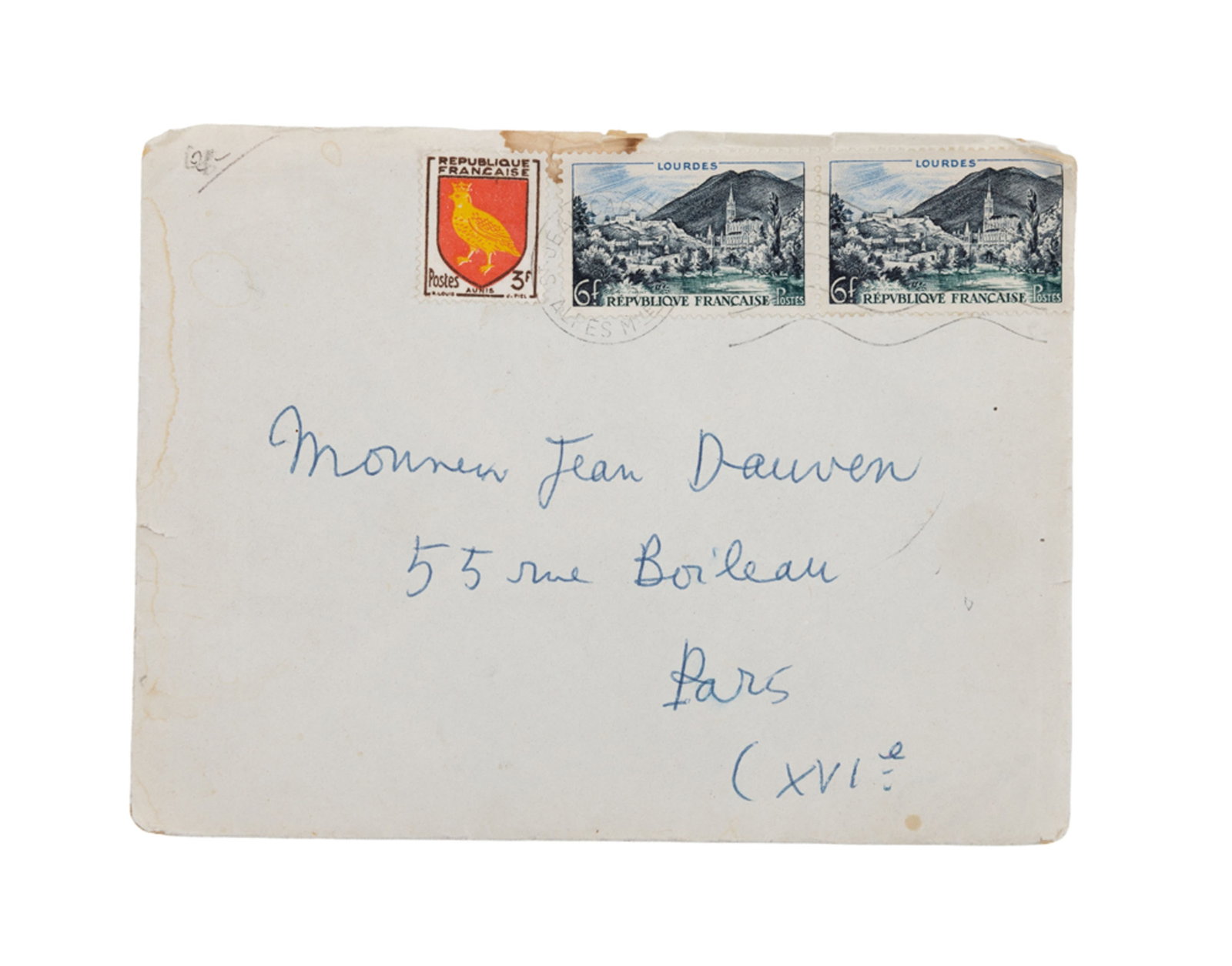 COCTEAU (Jean). Lettre autographe au stylo bille signée « Jean Cocteau » adressé - 3