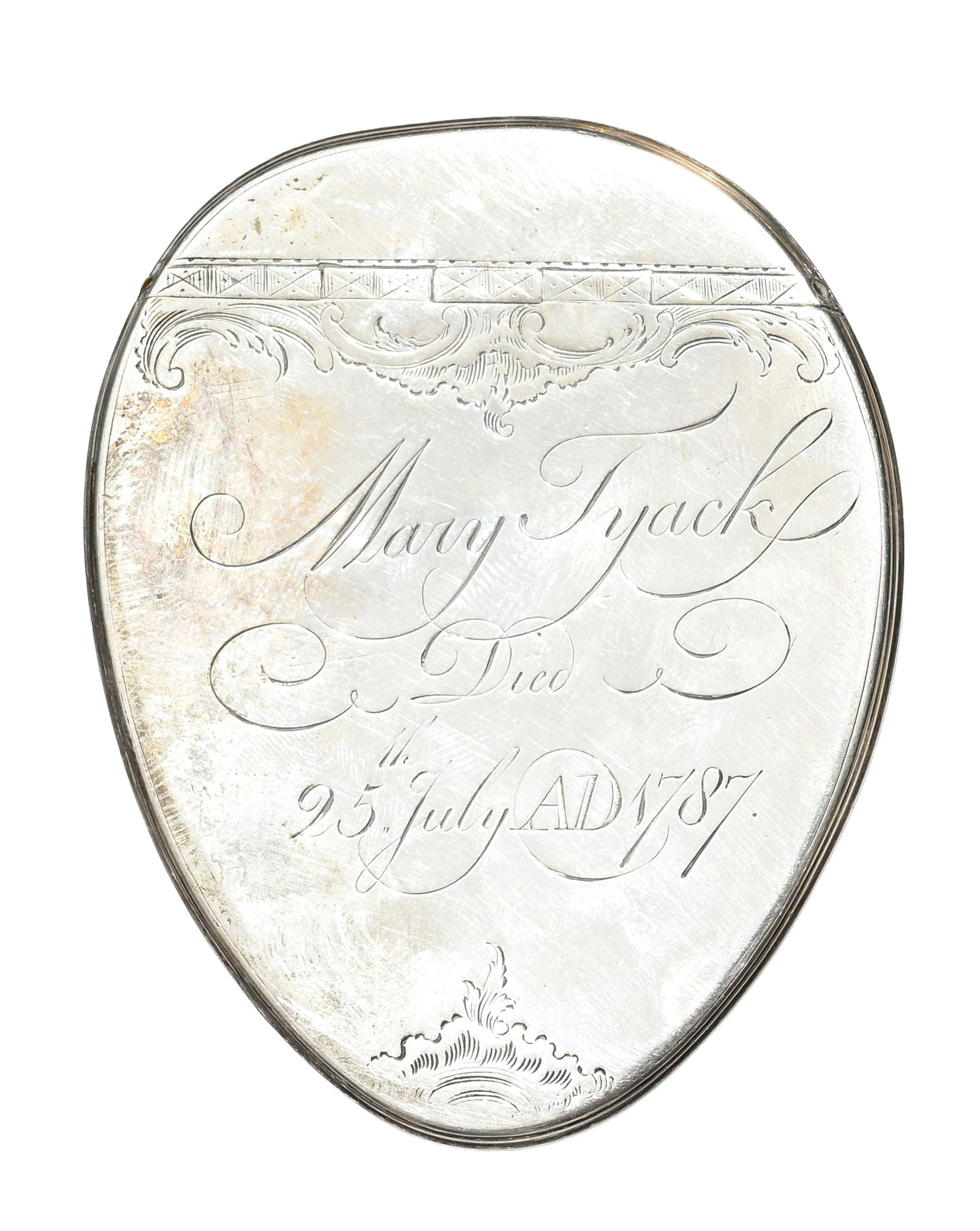 Ensemble de 5 tabatières en cauri cypraea avec monture en argent, probablement travail anglais, - 4