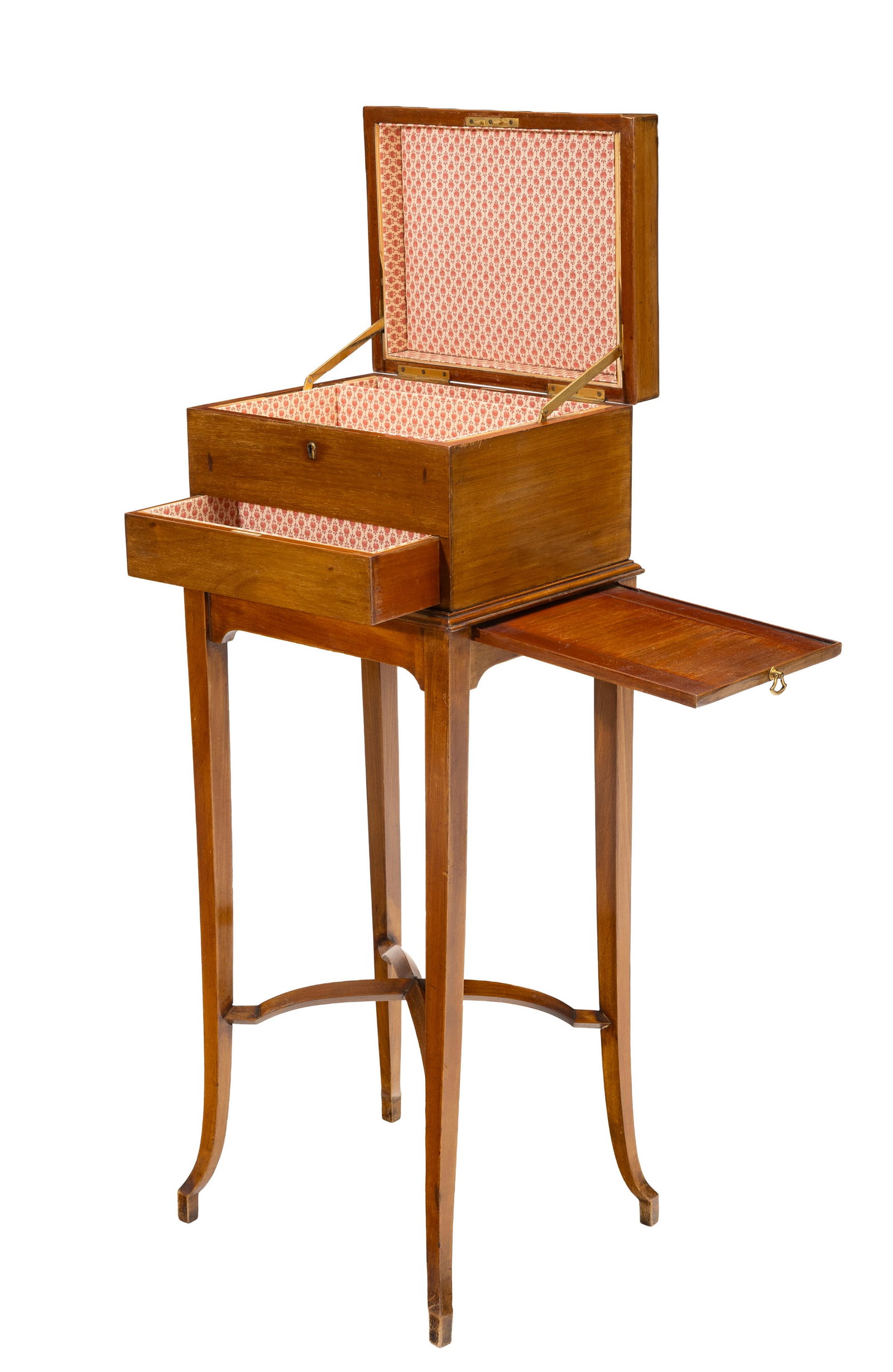 Coffret par la maison Kirby, Beard & Co Limited, Angleterre, début du XXe s., en acajou et plac - 2