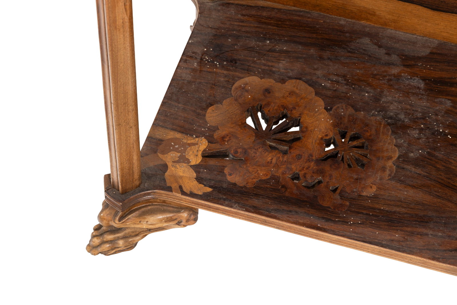 Deux cabinets dits "aux Grenouilles" d'époque Art Nouveau signés E.Gallé, en hêt - 10