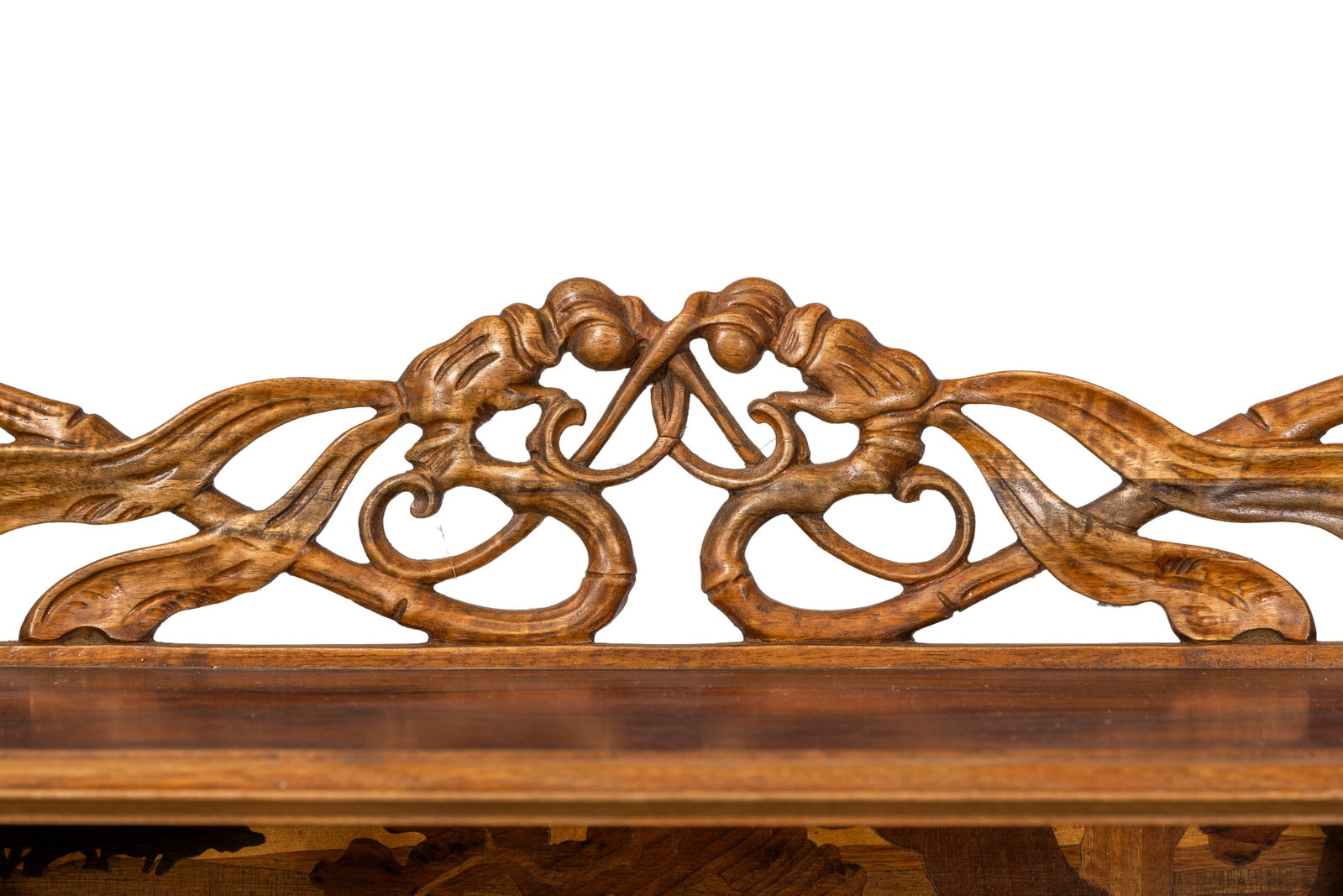 Deux cabinets dits "aux Grenouilles" d'époque Art Nouveau signés E.Gallé, en hêt - 8