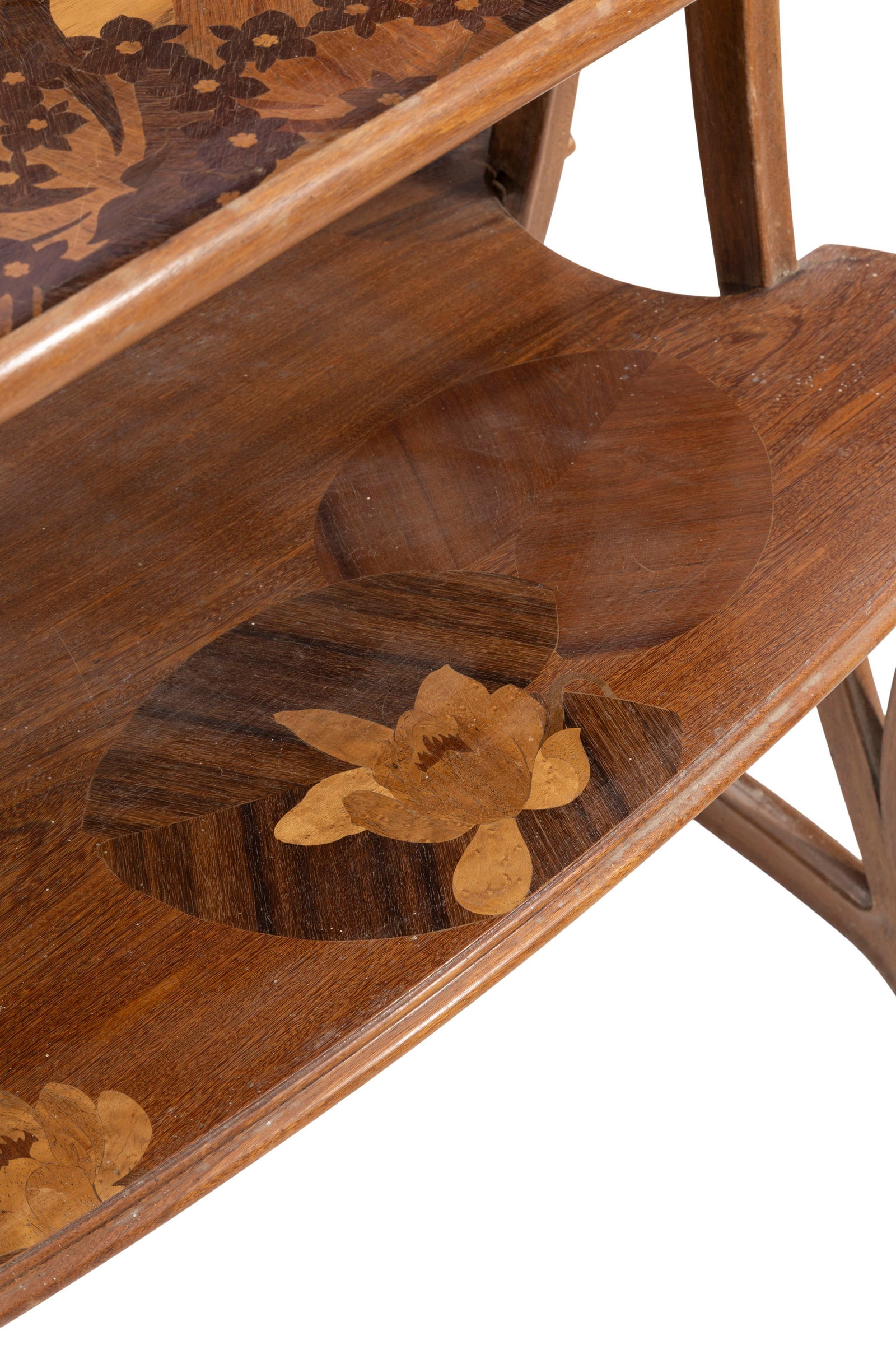 Table à thé d'époque Art Nouveau attribuée à Louis Majorelle (1859-1926), e - 3
