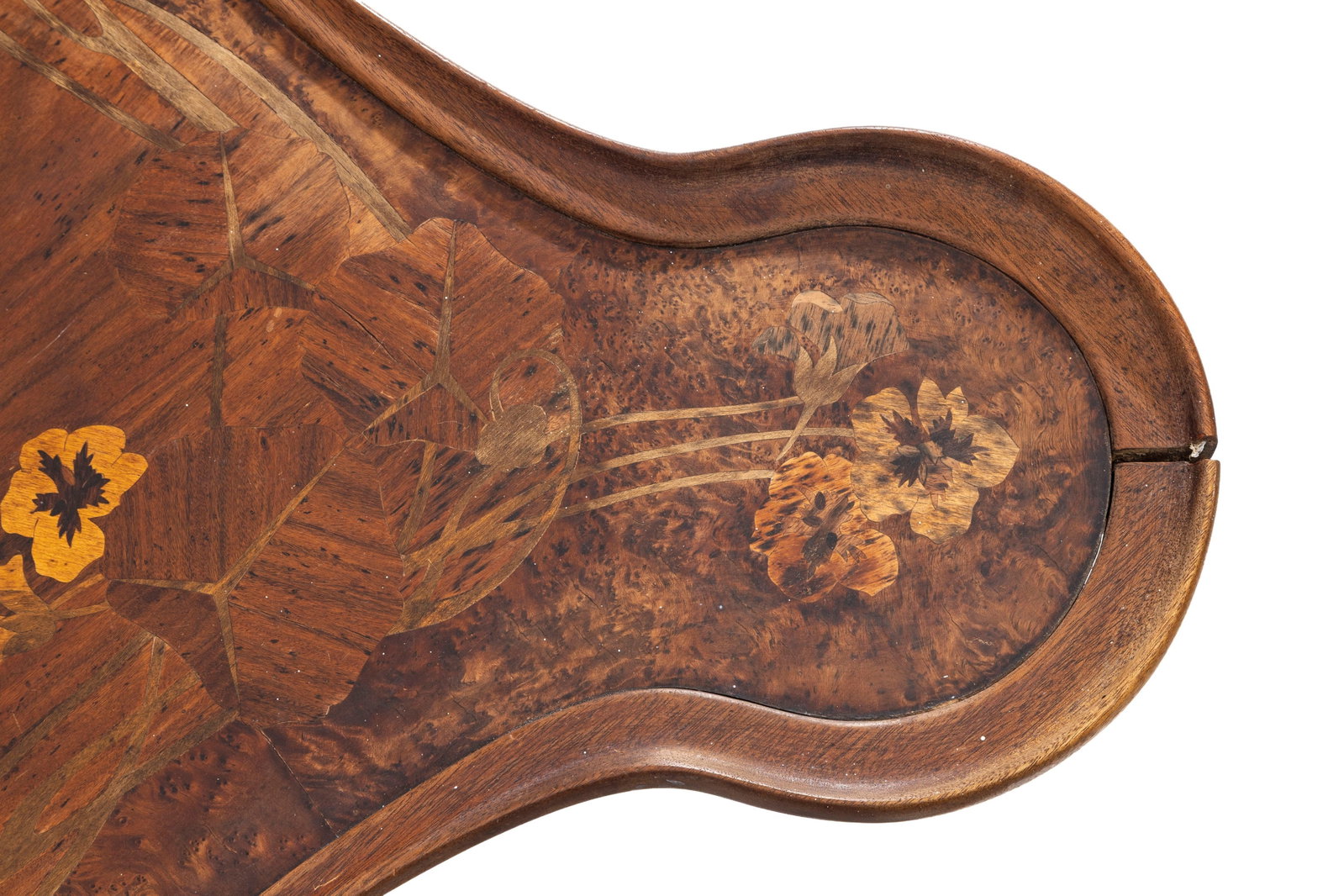 Table de salon d'époque Art Nouveau attribuée à Camille Gauthier (1870-1963), en bois - 3