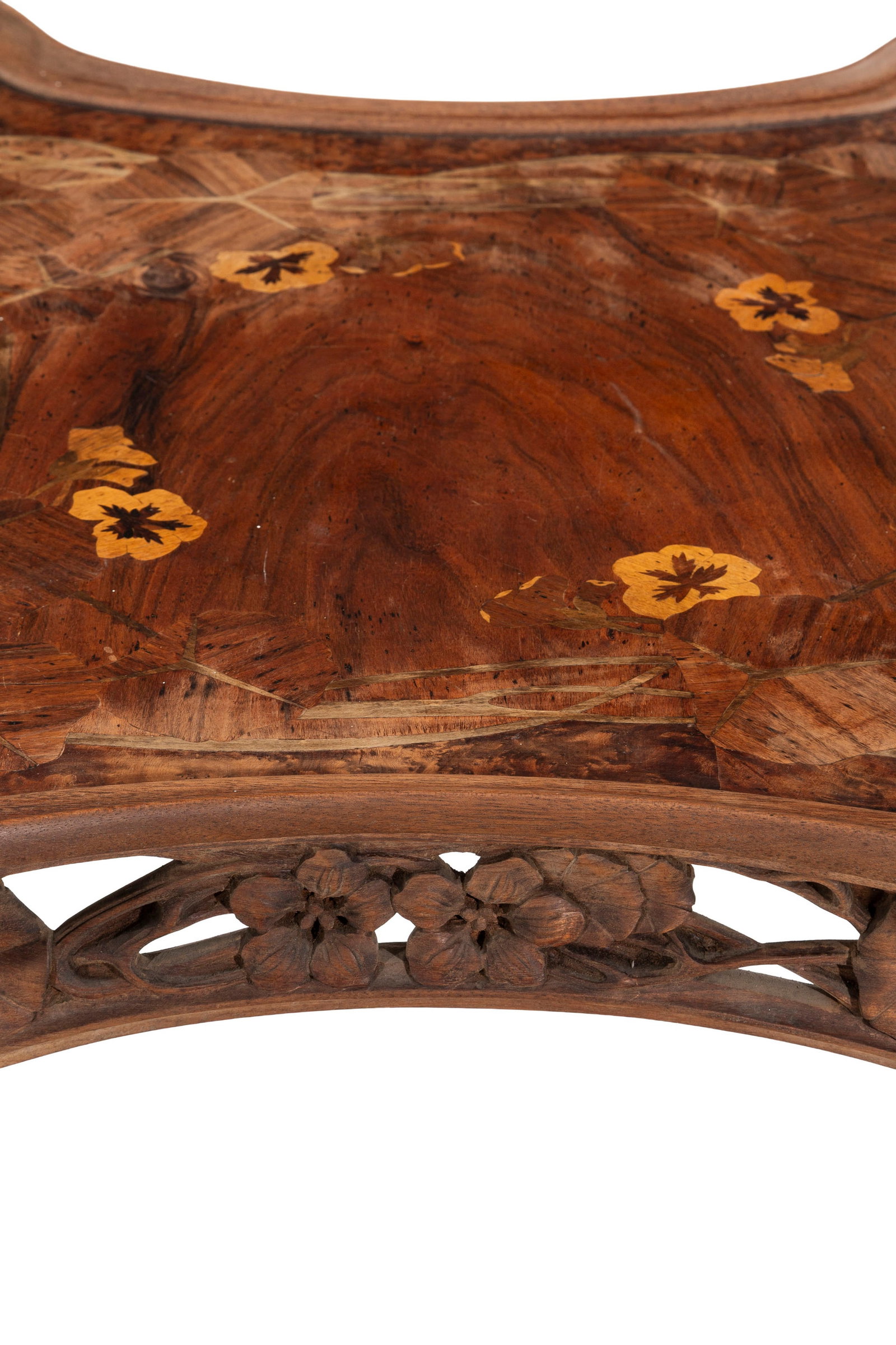 Table de salon d'époque Art Nouveau attribuée à Camille Gauthier (1870-1963), en bois - 4