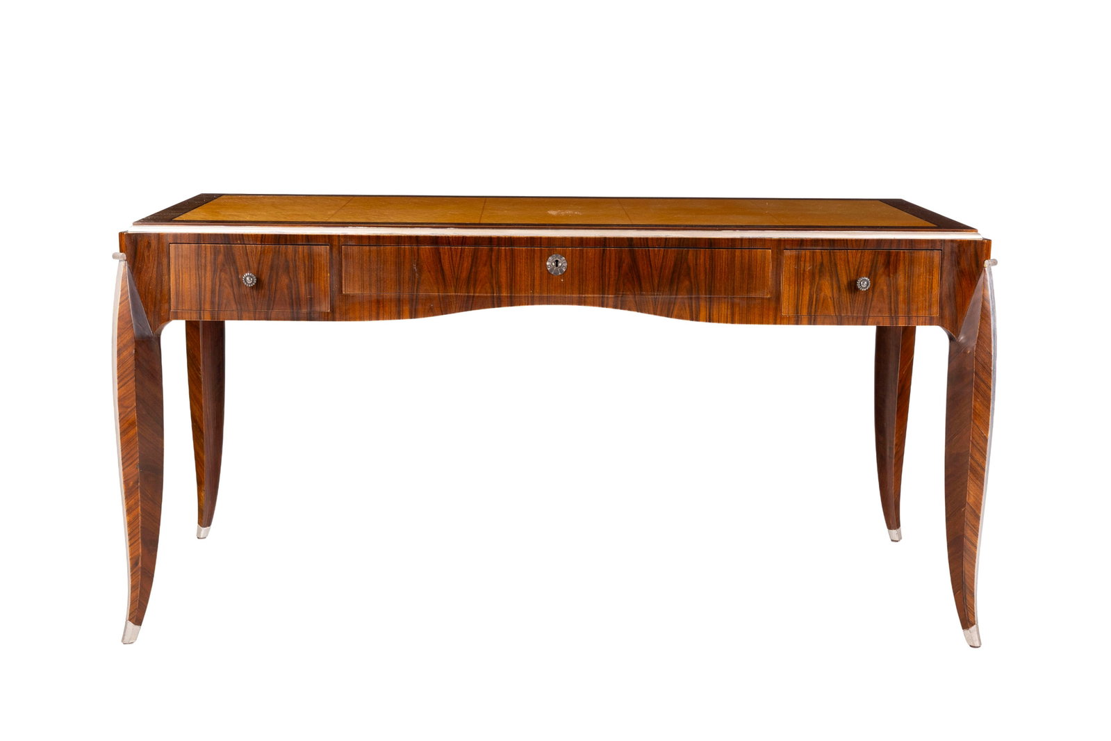 Bureau plat de style Art Déco d'après un modèle de Ruhlmann, deuxième moitié - 2