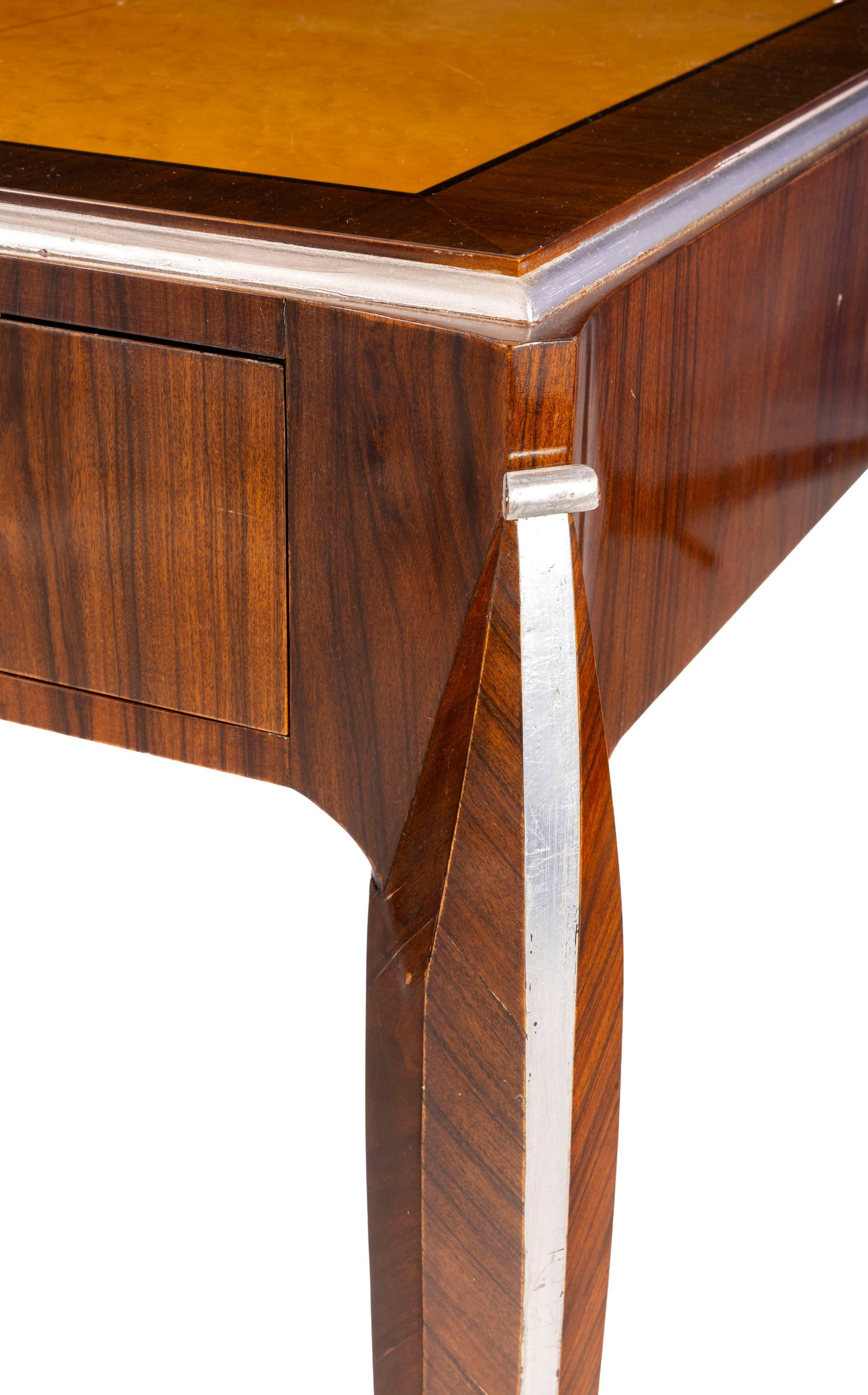 Bureau plat de style Art Déco d'après un modèle de Ruhlmann, deuxième moitié - 4
