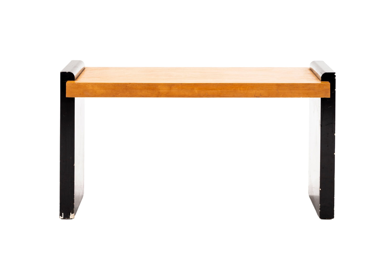 Table d'appoint de style Art Déco dans le goût de Jean Dunand, XXe s., en placage de bois  - 2
