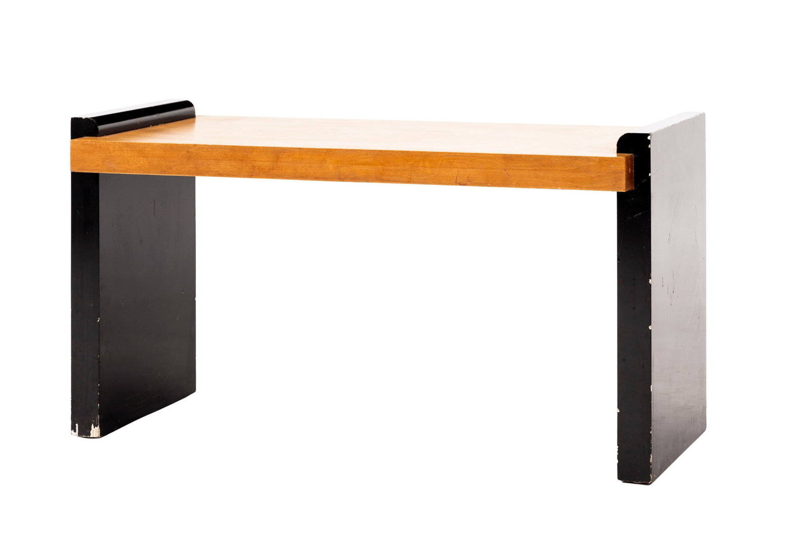 Table d'appoint de style Art Déco dans le goût de Jean Dunand, XXe s., en placage de bois  - 3