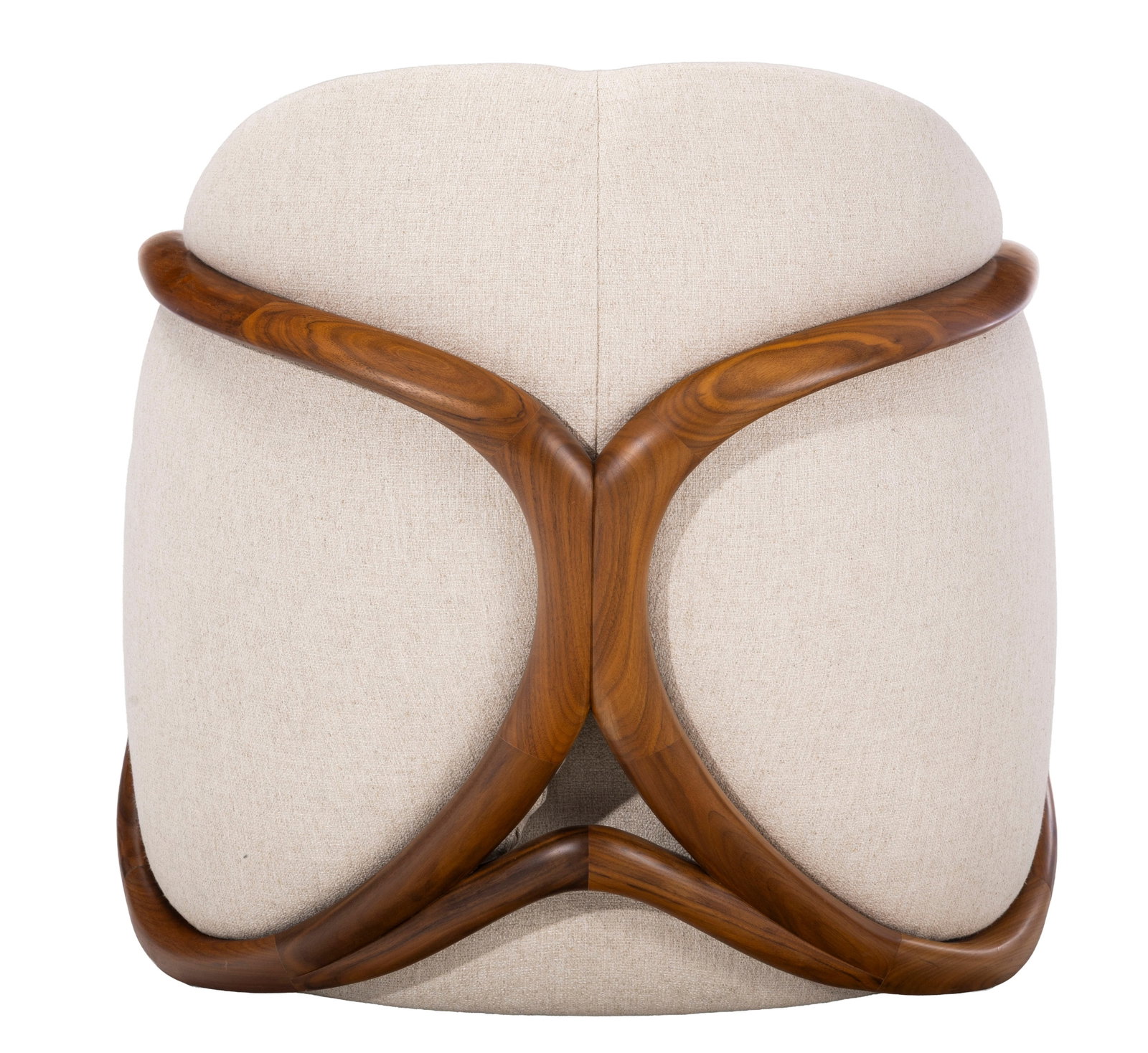 Fauteuil HUG par Rossella Pugliatti (né en 1967), édition Giorgetti, structure en noyer, g - 4