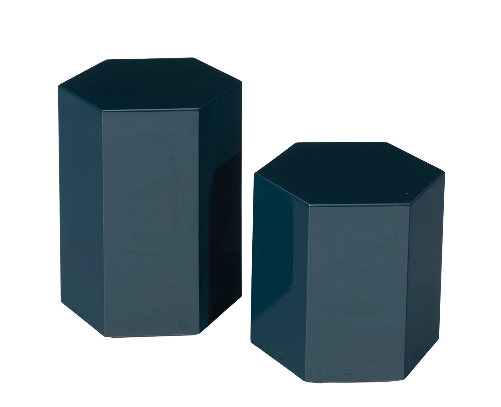 Ensemble de 2 petites tables d'appoint par Rodolfo Dordoni (1954-2023), édition Minotti, en pan - 2