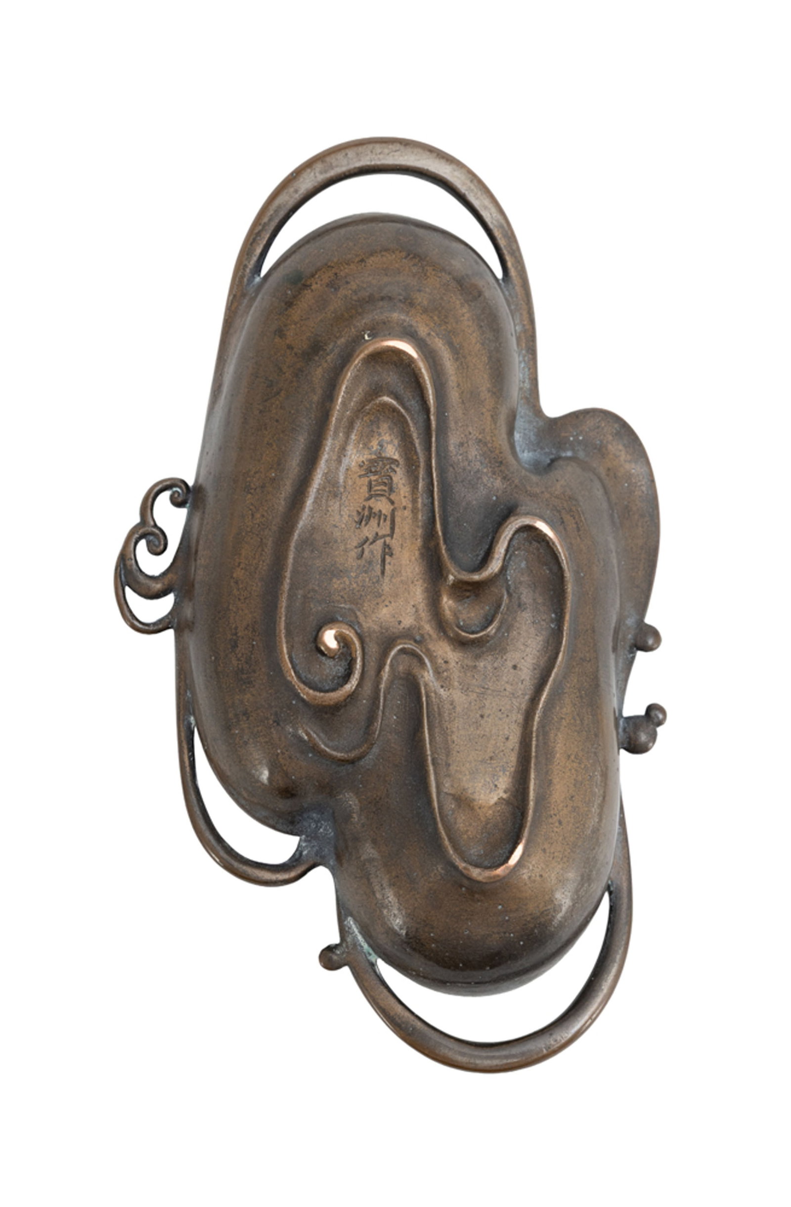 Koro (brûle-parfum) en bronze, Japon, époque Meiji, en forme de couple de canards mandarin - 5