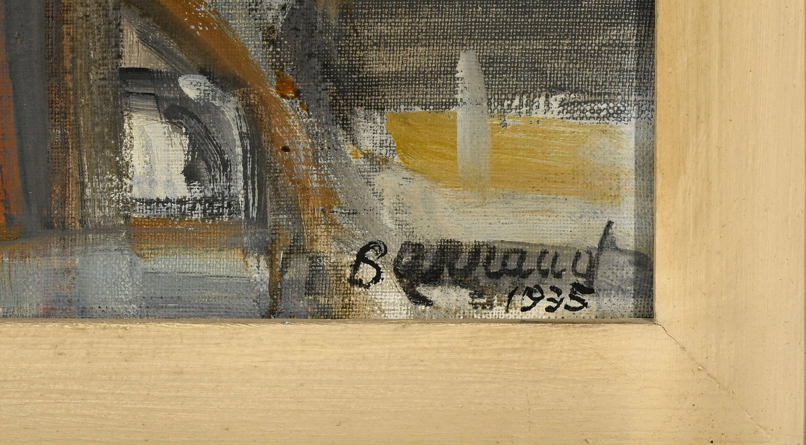 Maurice Barraud (1889-1954), "Le vieux port (Marseille)"_,_ 1935, huile sur toile, signée et da - 4