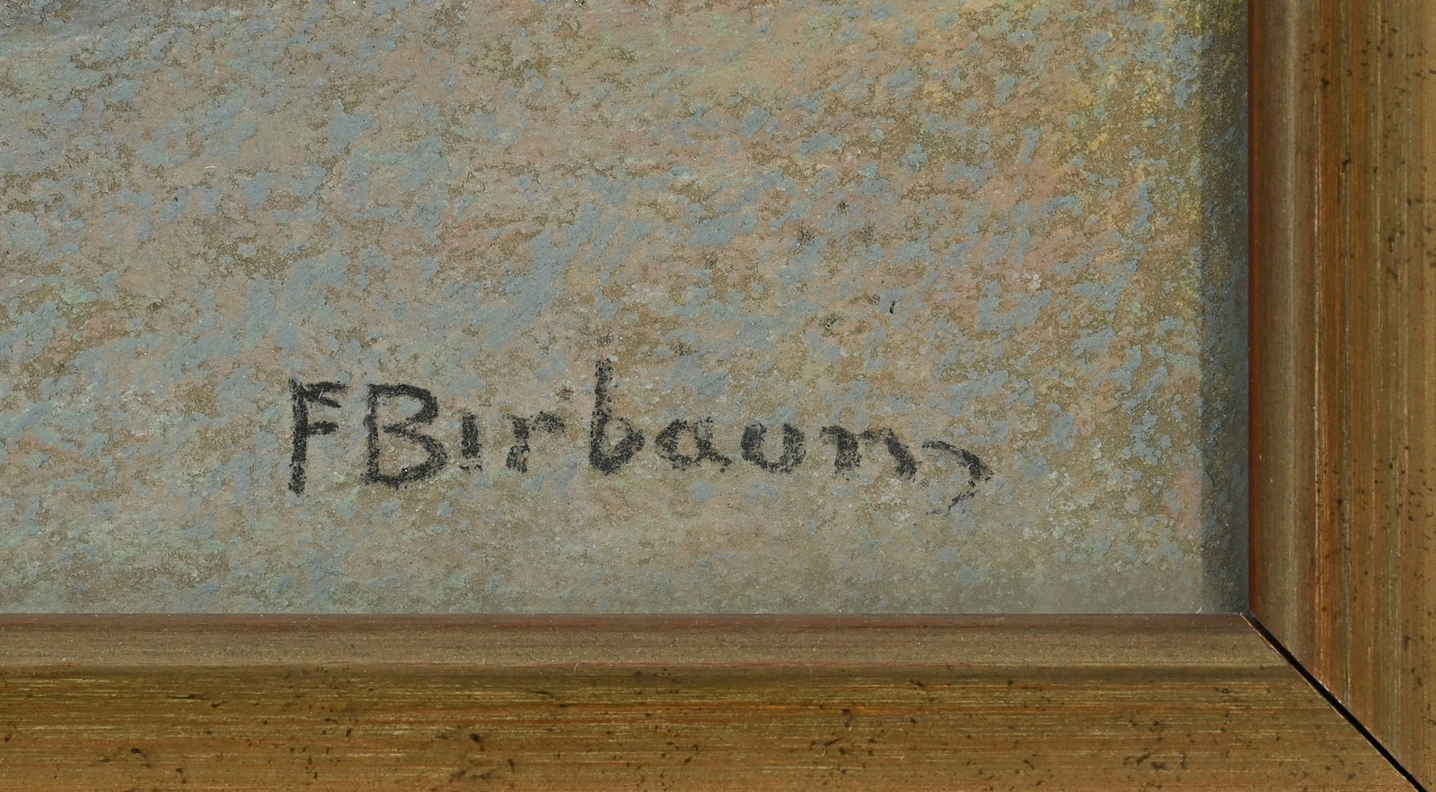 François Birbaum (1872-1947), Nature morte au bouquet d'anémones, pastel sur papier, sign& - 4
