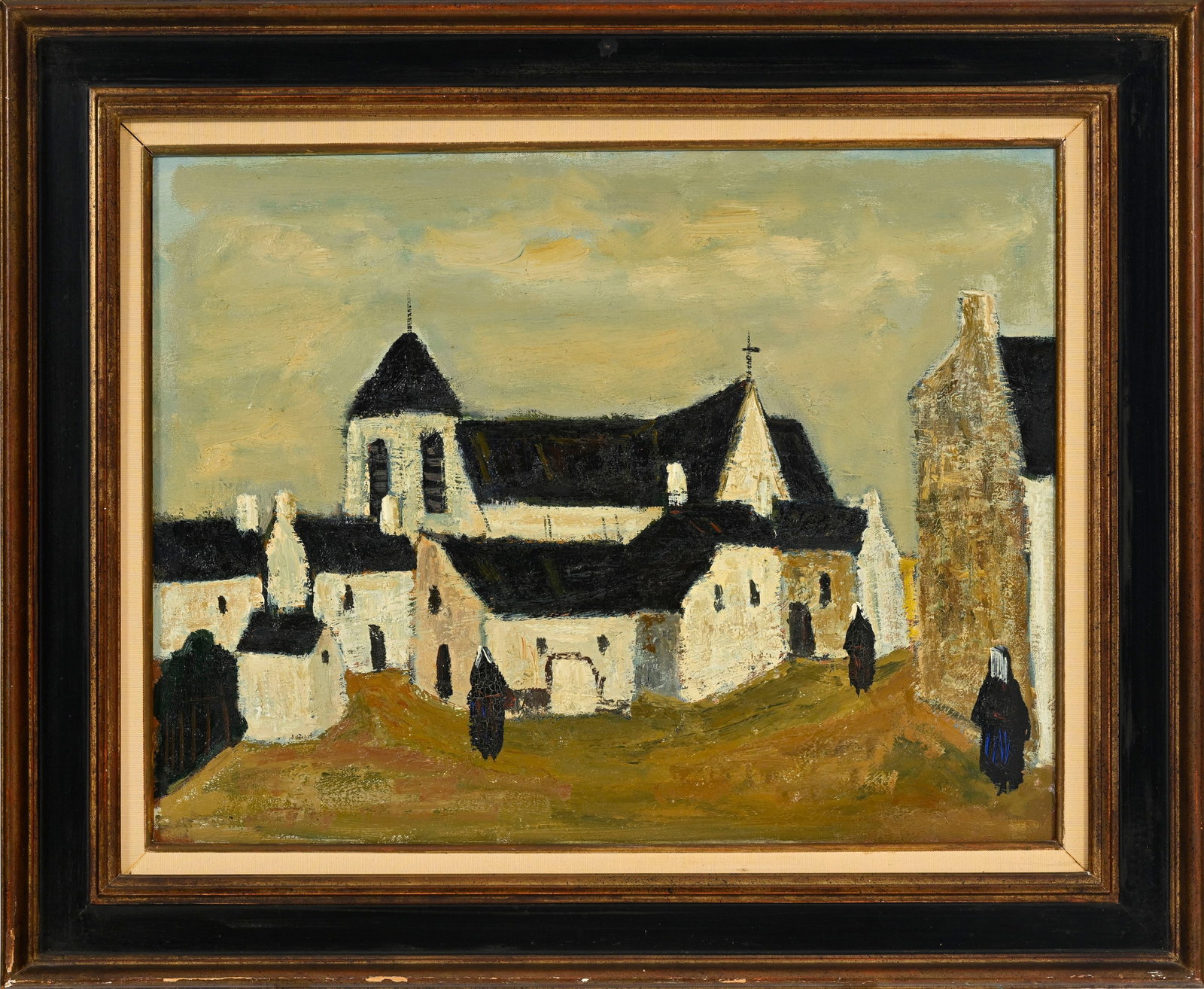 Georges Borgeaud (1914-1998), "Vieux Cartur", 1971, huile sur toile, signée, contresignée, - 2