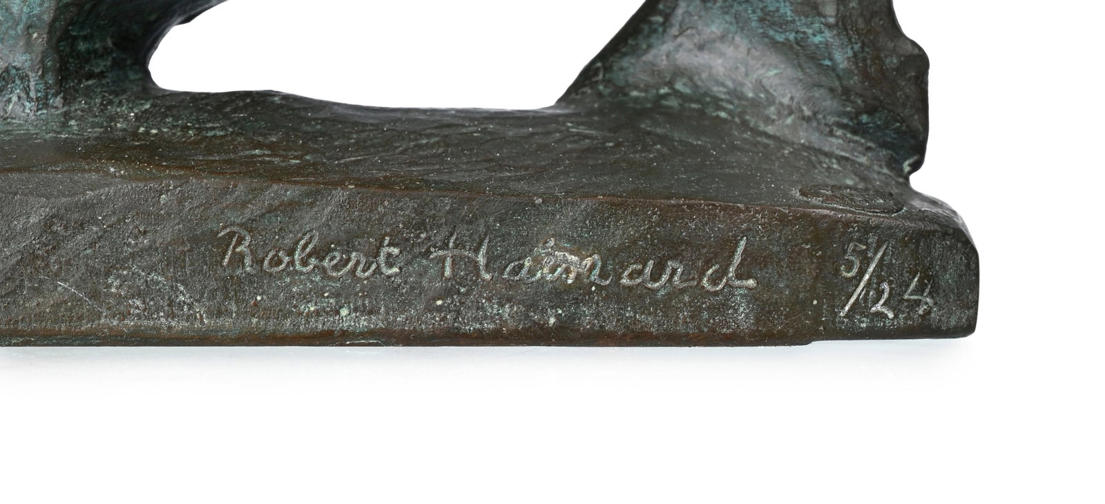 Robert Hainard (1906-1999), Sanglier, sculpture en bronze, signée et numérotée 5/24,  - 5