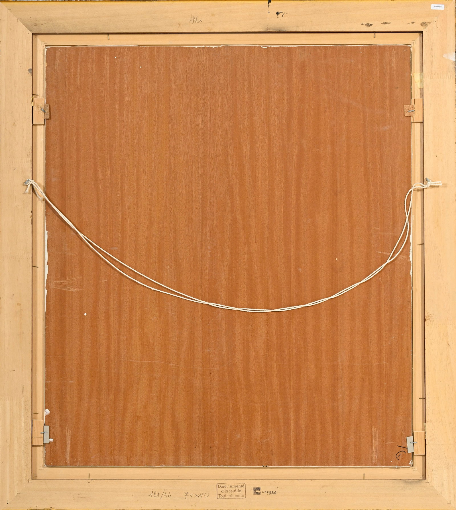 Alfred Horger (1930-2009), Couple de chevreuils au bord d'un ruisseau, 1989, huile sur toile maroufl - 6
