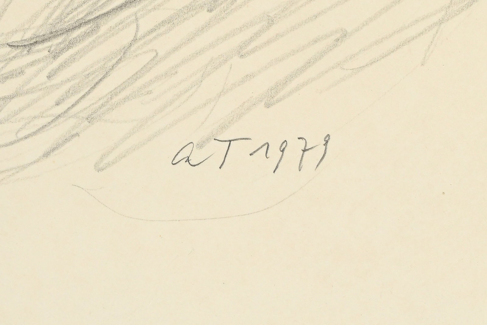 André Thomkins (1930-1985), Personnage aux oiseaux, 1979, crayon de graphite sur papier, monogr - 4