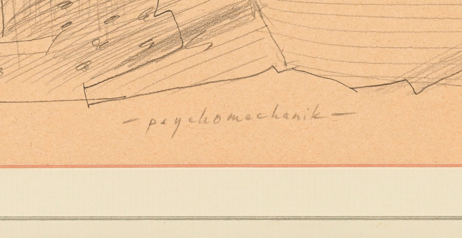 André Thomkins (1930-1985), "Psychomechanik", 1976, crayon de graphite sur papier, signé,  - 4