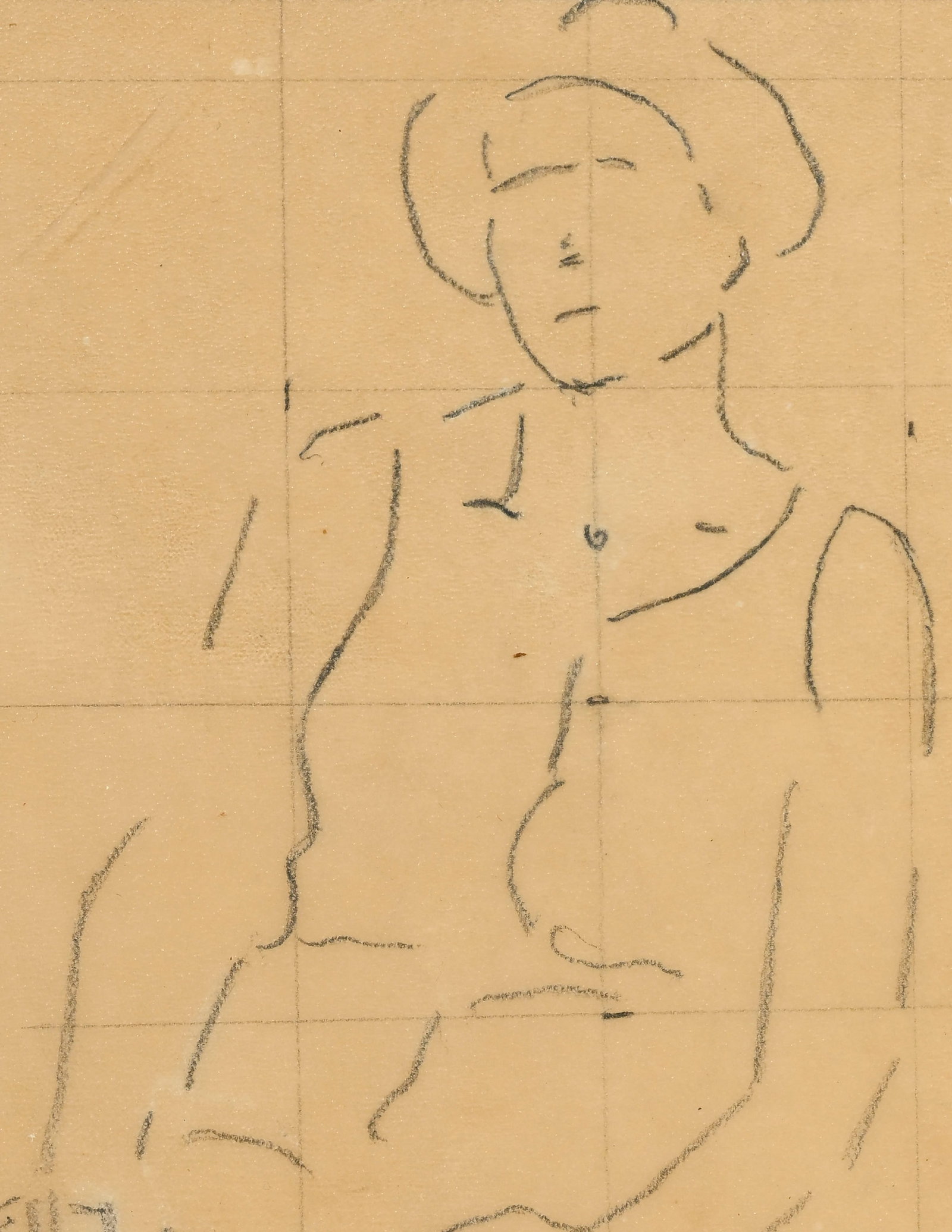 Ferdinand Hodler (1853-1918), Etude de femme, crayon sur papier, tampon de la signature (L. 5433) et - 3