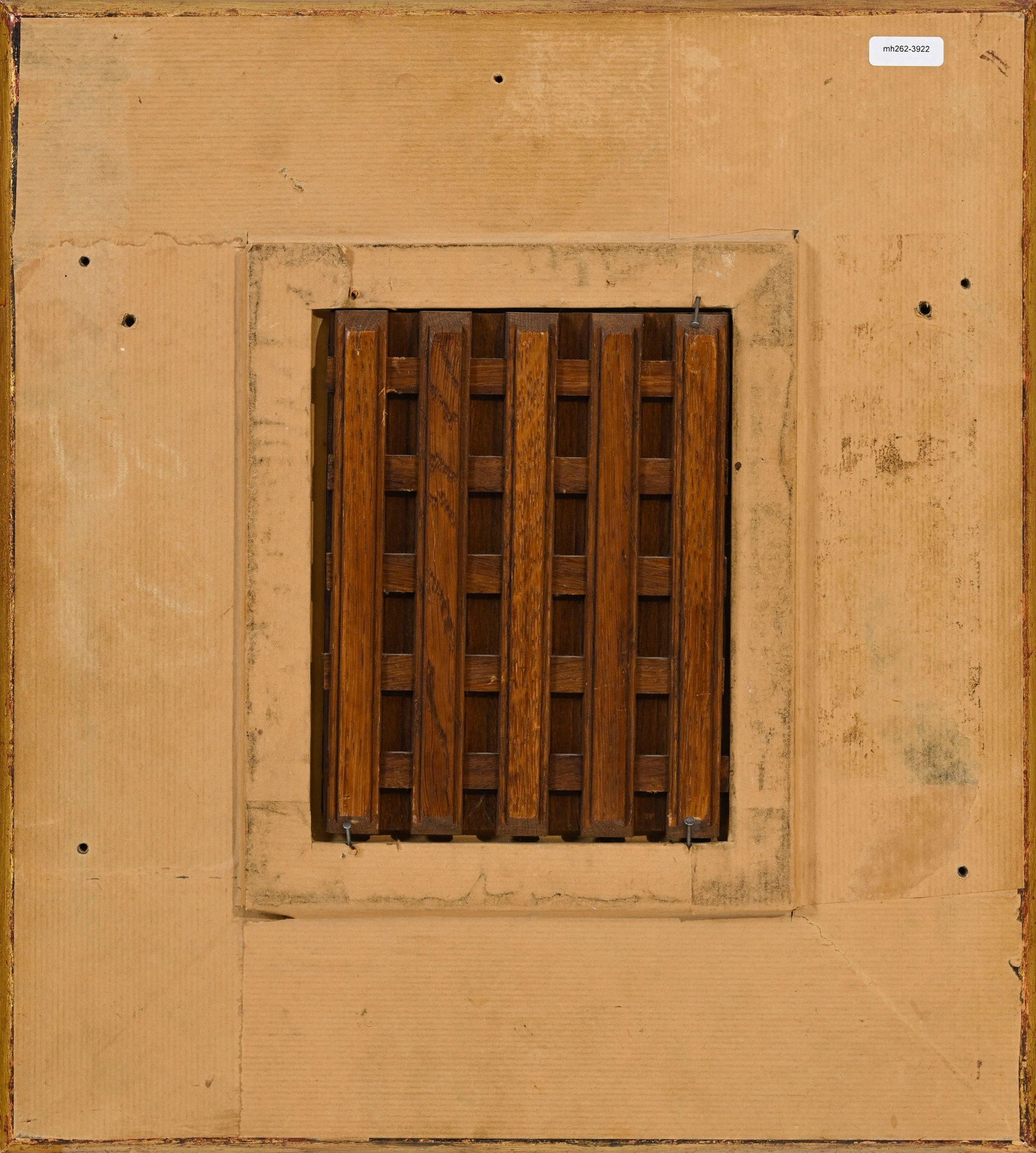 Johannes Bosboom (1817-1891), Intérieur d'église, huile sur panneau, signée, 18x13,5  - 5