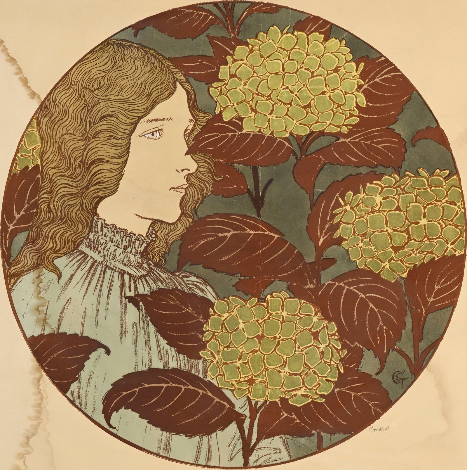 Eugène Samuel Grasset (1845-1917), d'après, "Jalousie" et "Froideur", de la série des - 3