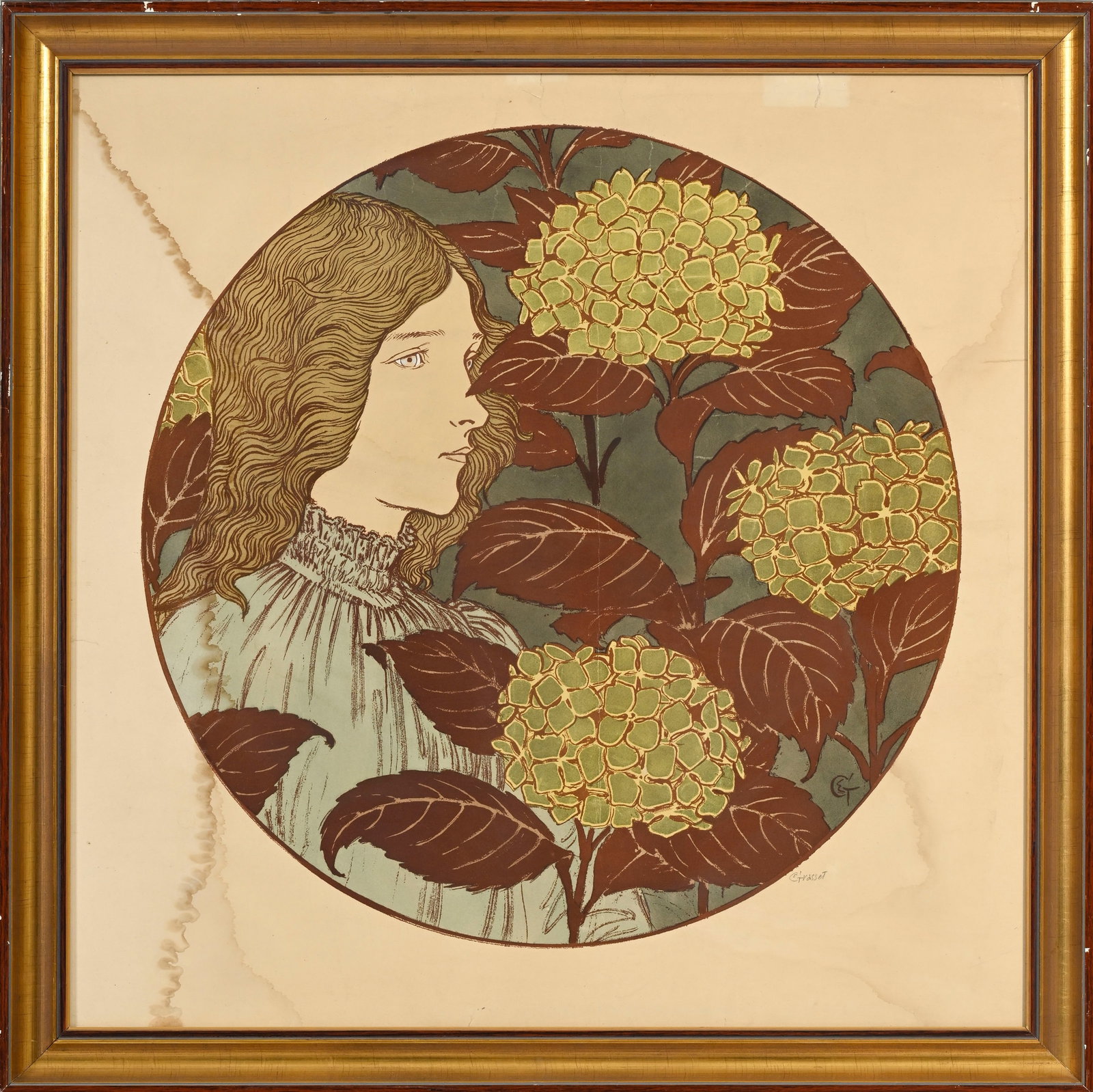 Eugène Samuel Grasset (1845-1917), d'après, "Jalousie" et "Froideur", de la série des - 5