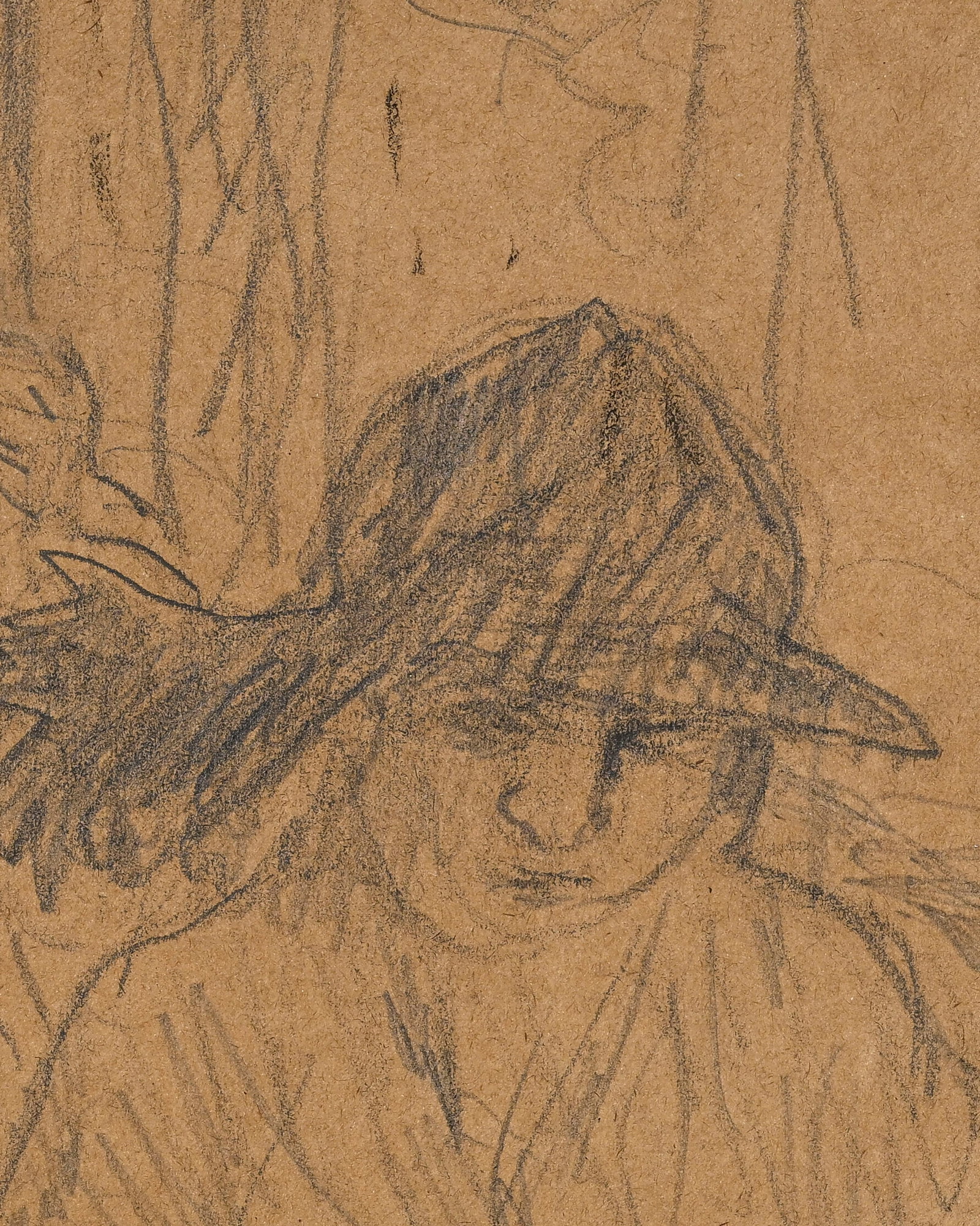 Pierre Bonnard (1867-1947), attribué à, "Au café", circa 1910, mine de plomb sur papi - 3