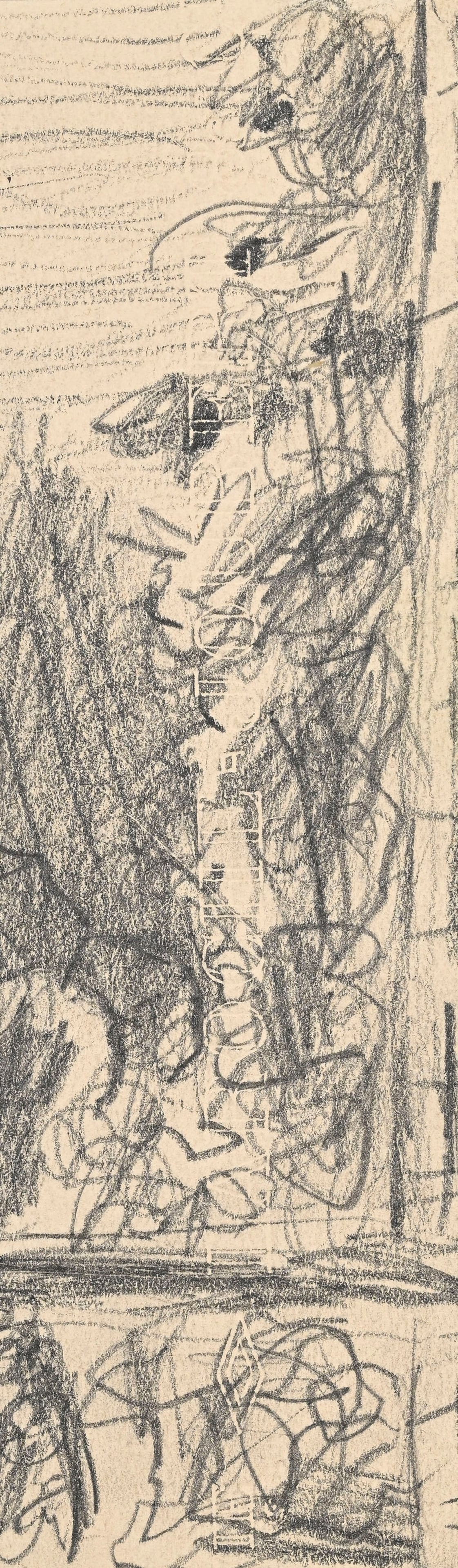Pierre Bonnard (1867-1947), attribué à, "La petite fenêtre", vers 1940, crayon de gra - 4