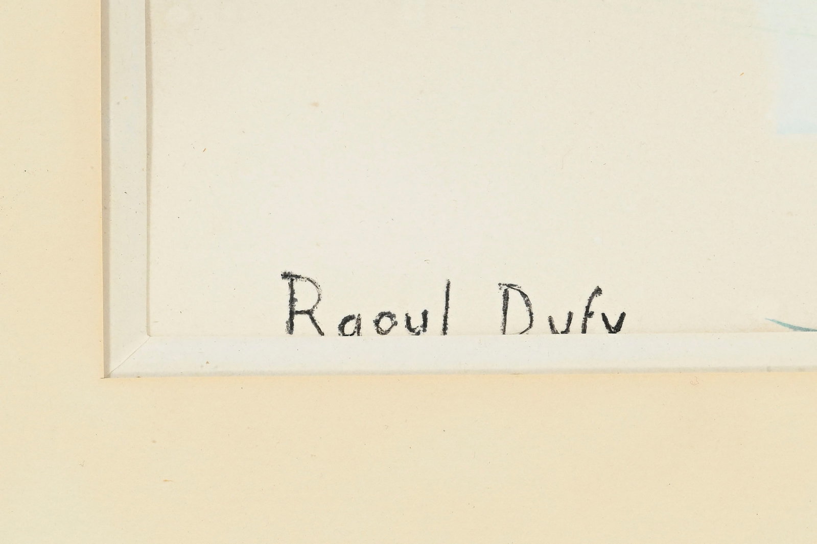 Raoul Dufy (1877-1953), "La Salute", 1938, aquarelle sur papier, tampon de la signature, 47x62,5 cm  - 4