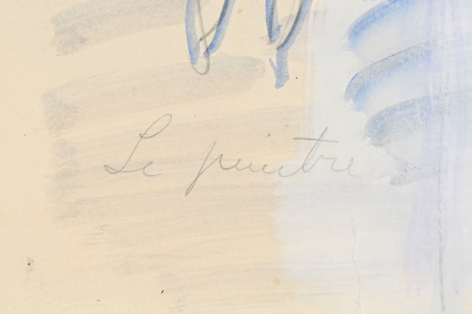 Raoul Dufy (1877-1953), "Les jetées de Trouville-Deauville", aquarelle, gouache et crayon de gr - 4