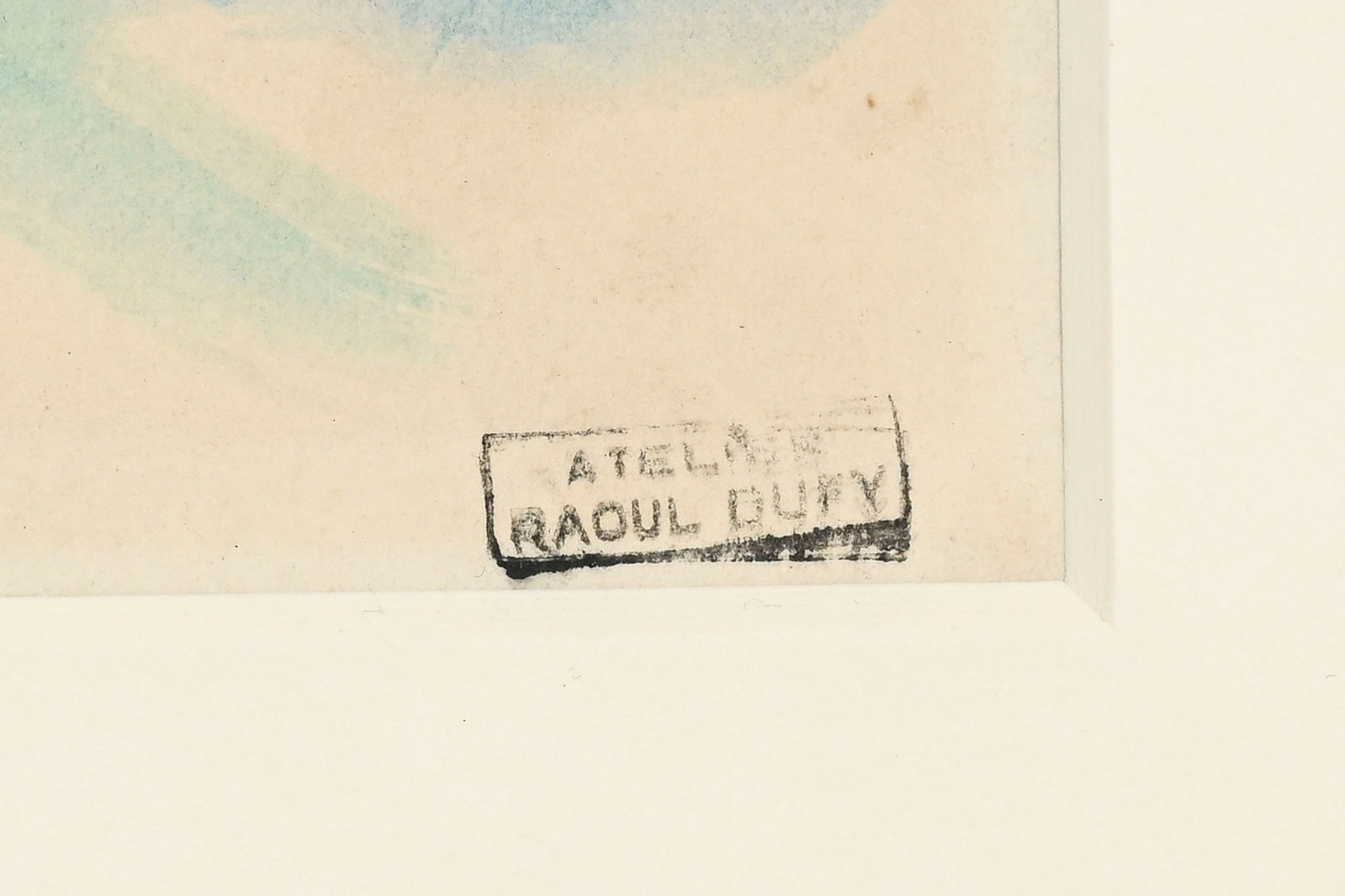 Raoul Dufy (1877-1953), "Les jetées de Trouville-Deauville", aquarelle, gouache et crayon de gr - 5