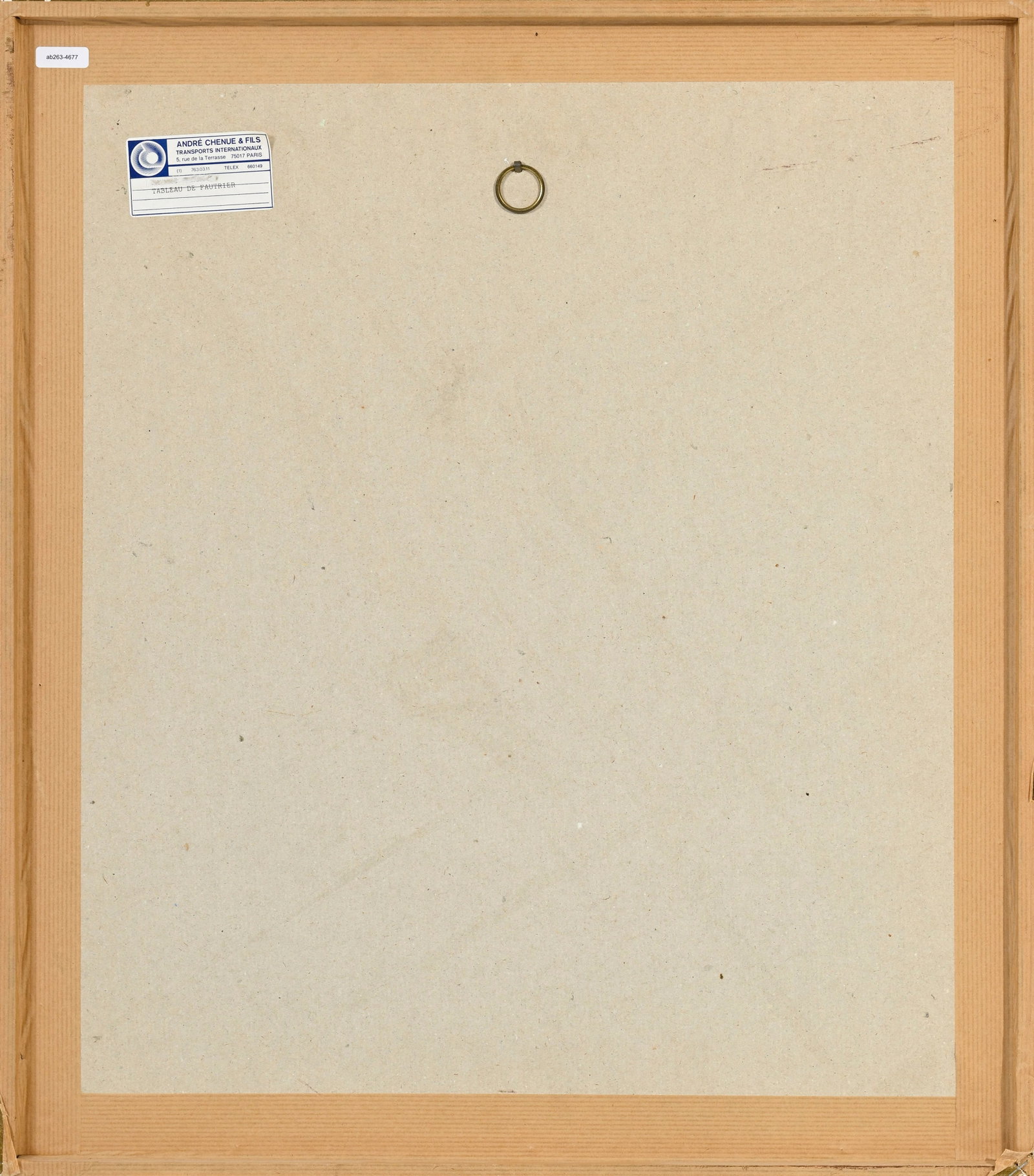 Jean Fautrier (1898-1964), Nu, encre et pastel sur papier, 31x23,5 cm (à vue) Attestation ph - 4