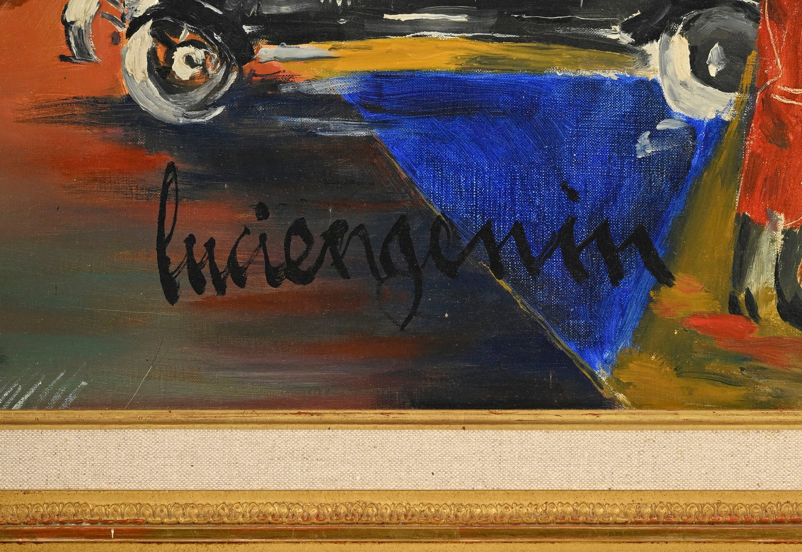 Lucien Genin (1894-1953), "Le Moulin Rouge", huile sur toile, signée, 60x73 cm Provenance:  - 4