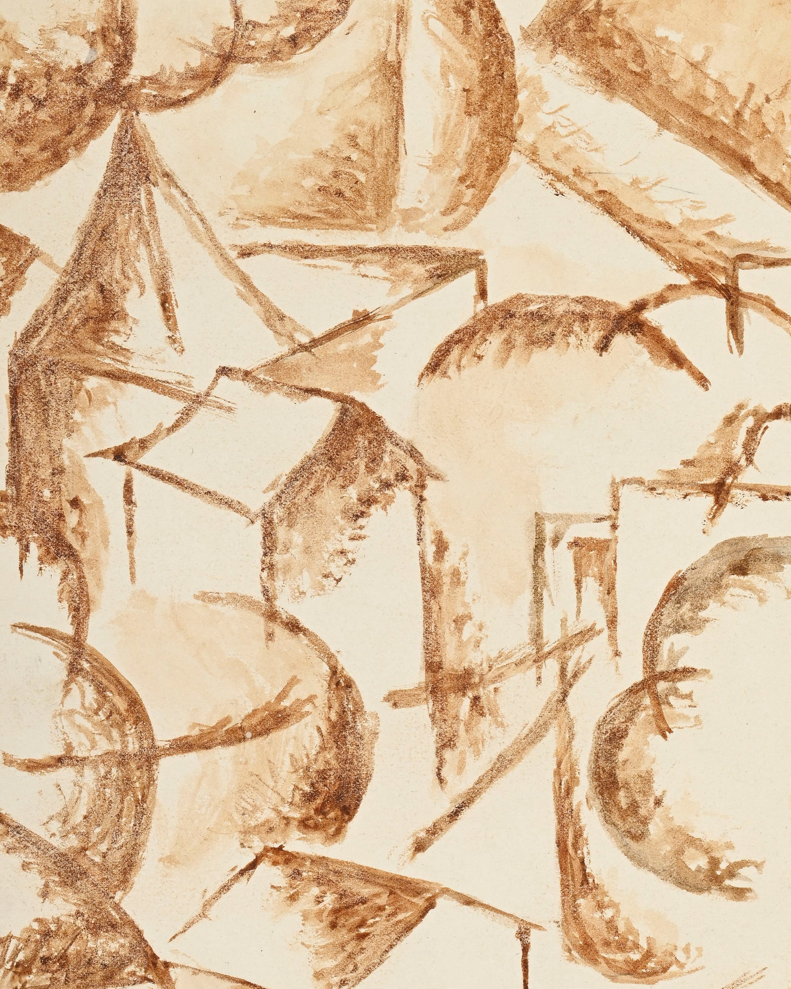 Albert Gleizes (1881-1953), Paysage cubiste, 1914, encre et lavis sur papier, signée et dat - 3