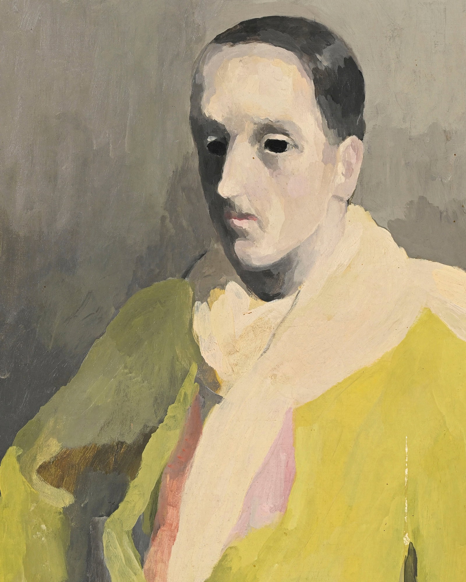 Marie Laurencin (1883-1956), "Albert Flament", 1935, huile sur toile, signée et datée, 92x - 3