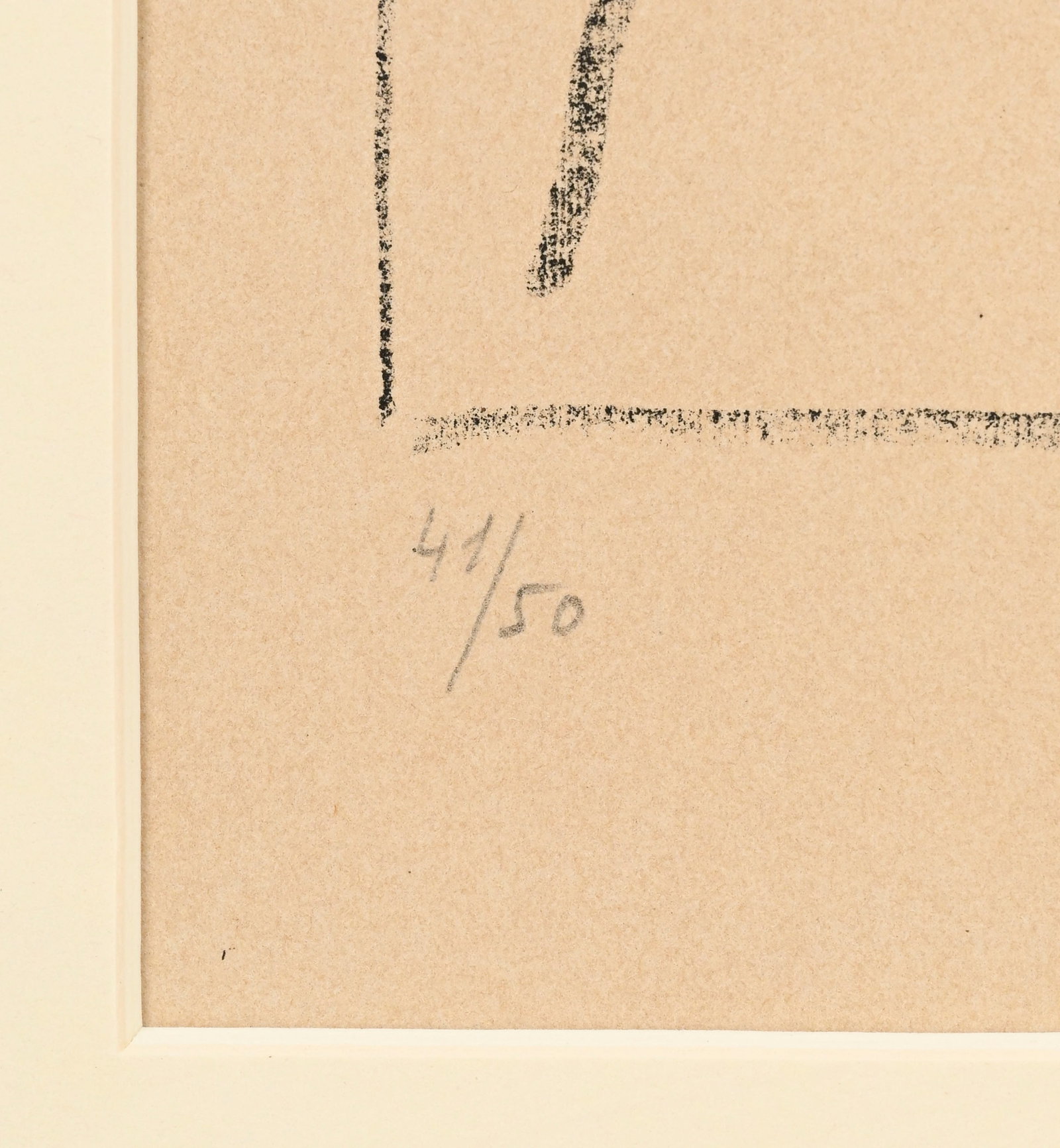 Pablo Picasso (1881-1973), "Le modèle étendu", lithographie, signée et datée "11 - 4
