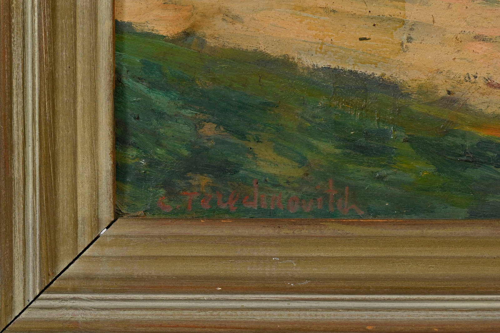 Constantin Andréevitch Terechkovitch (1902-1978), Vue de Paris, huile sur panneau, signée, - 4