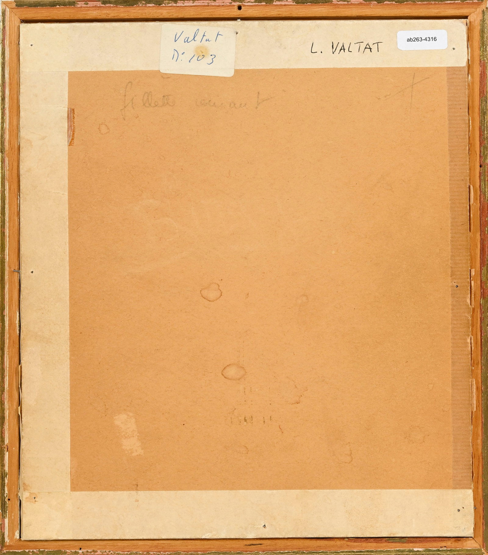 Louis Valtat (1869-1952), "Fillette courant", encre de Chine sur papier, monogrammée, 15x11,5 c - 5