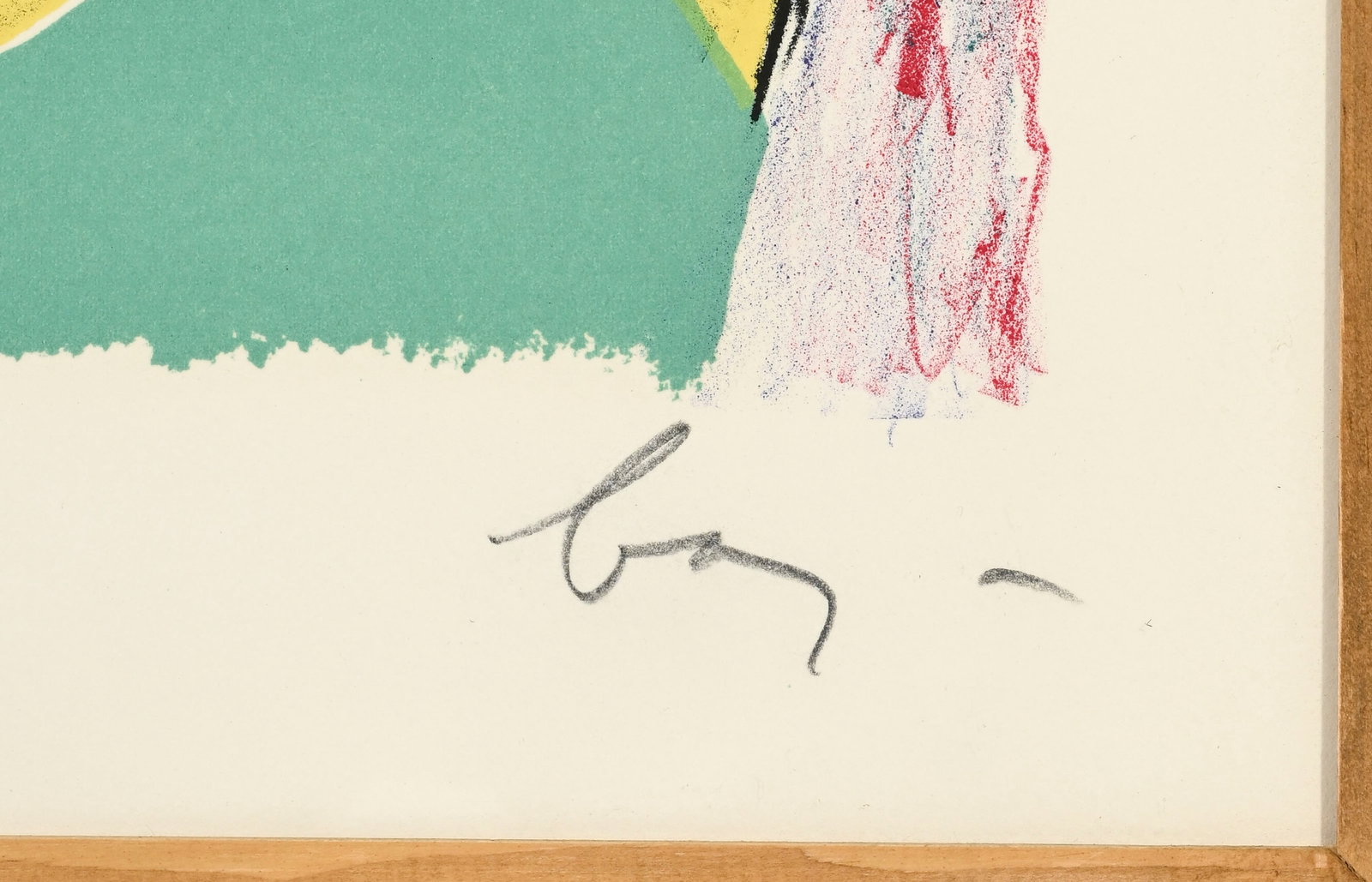 Enrico Baj (1924-2003), d'après, "Dame en robe du soir", 1972, lithographie en couleurs, sign&# - 5